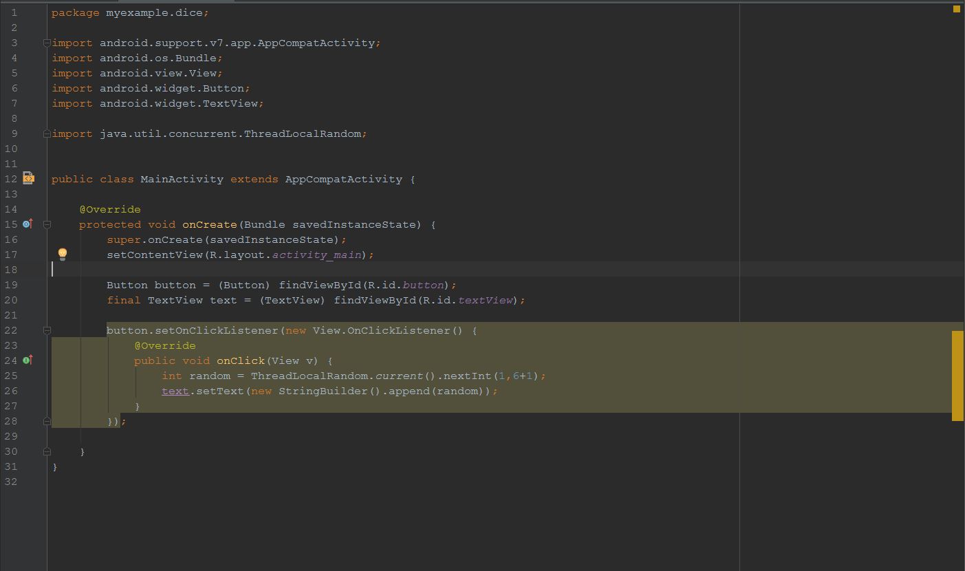 Android Dice Application 10 Steps With Pictures Instructables - Best Space Illustrations in Mobile