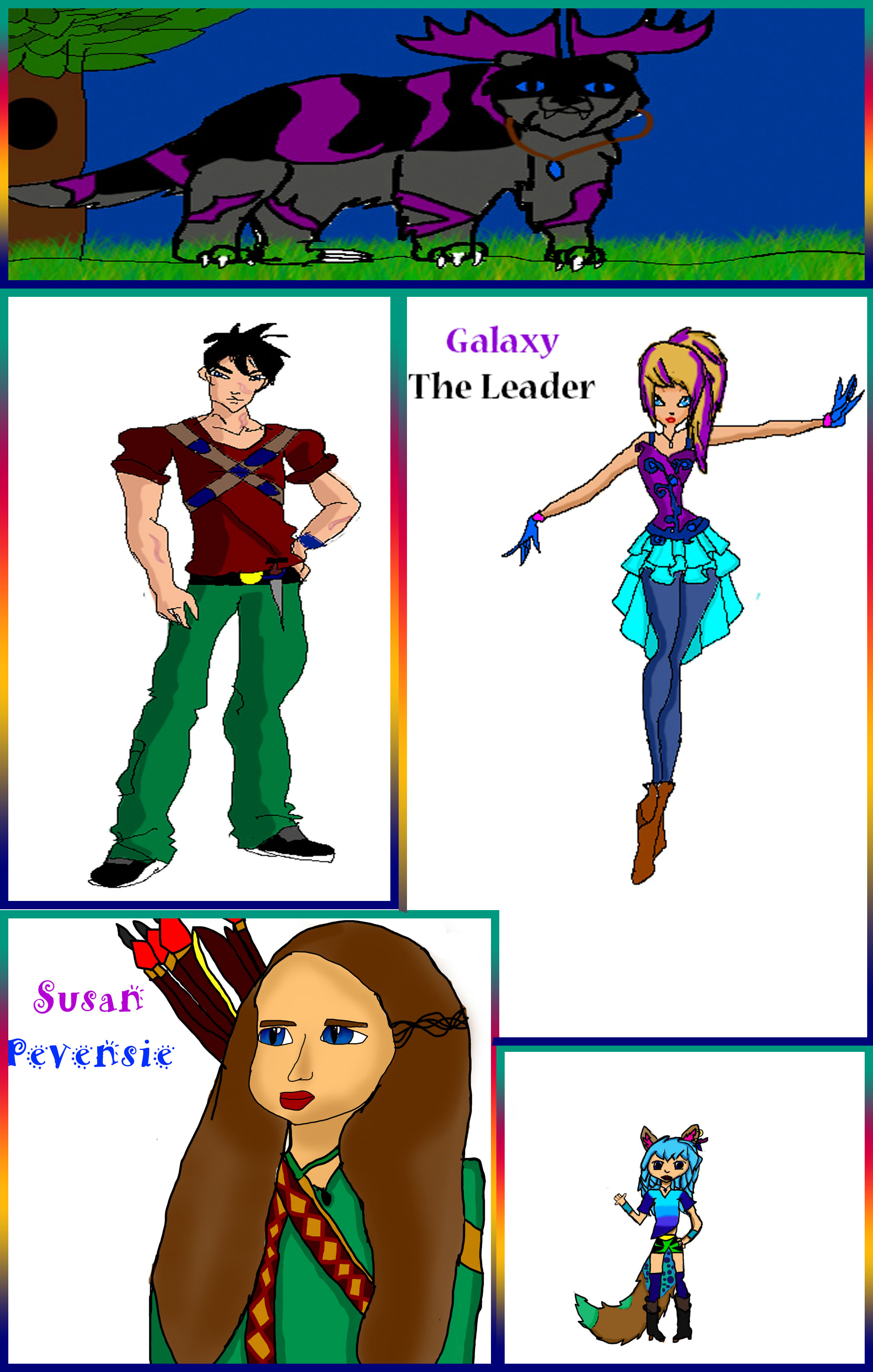 Comic Spread My Site - Beautiful Colorful Image - 4K