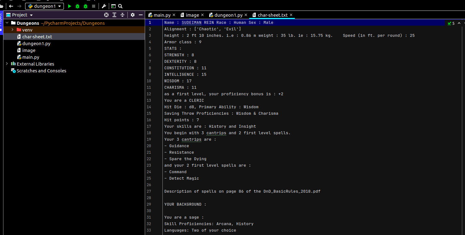 Create A Dnd Character With Python3 4 Steps Instructables - Stunning Mobile Gradient Patterns | Free Download