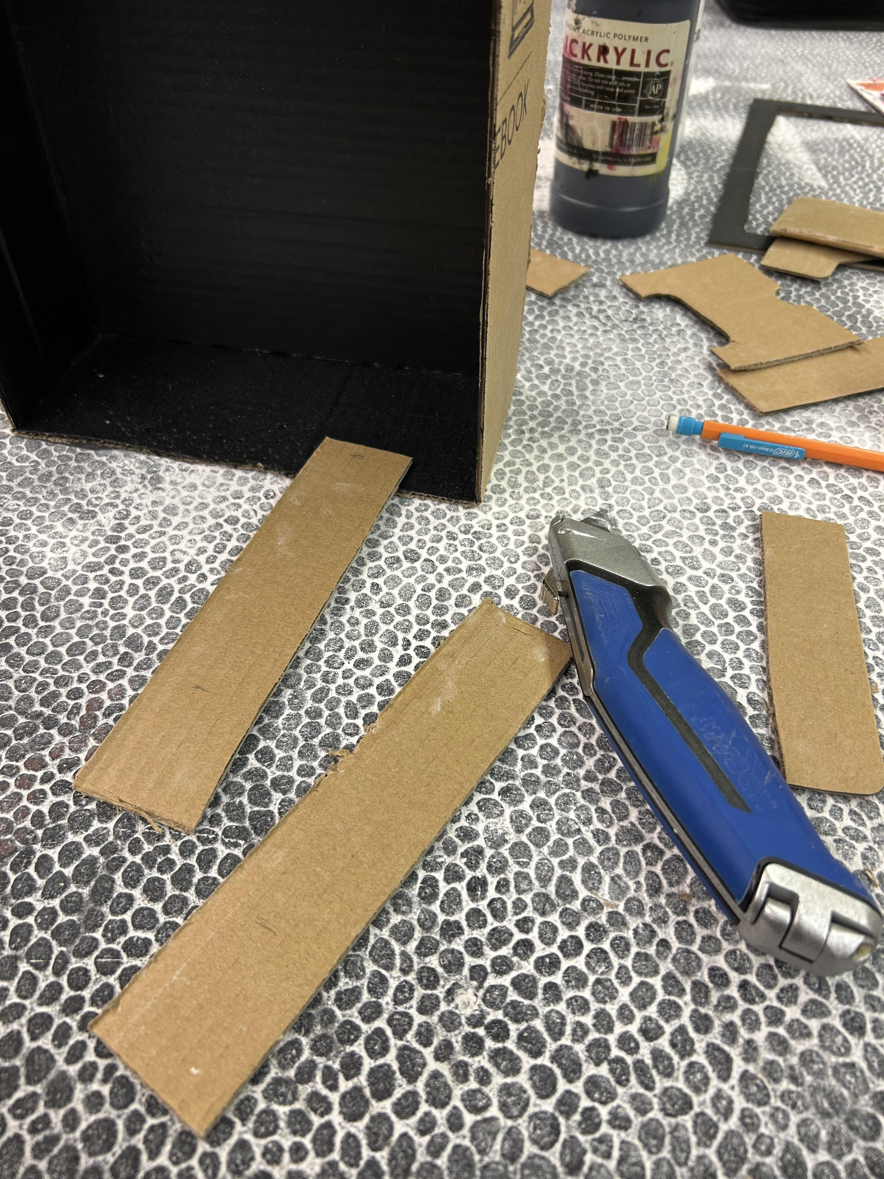 Scrap Cardboard Shadow Box 6 Steps Instructables - Gorgeous 4K Space Pictures | Free Download