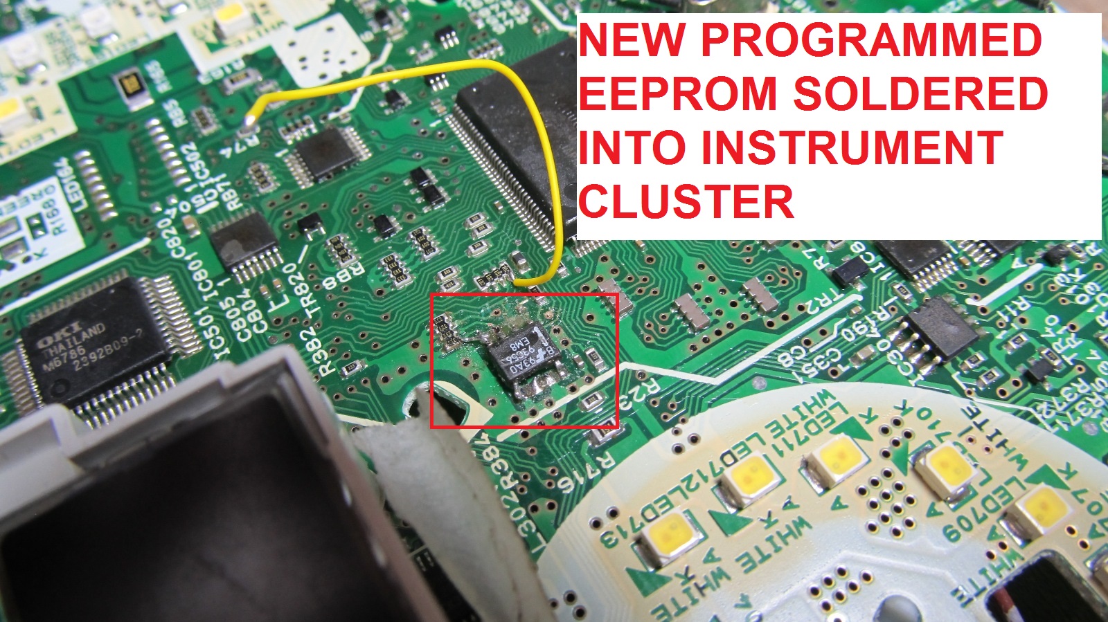 Diy Odometer Reprogramming Pdf Integrated Circuit Electrical - Premium Gradient Photo Gallery - Retina