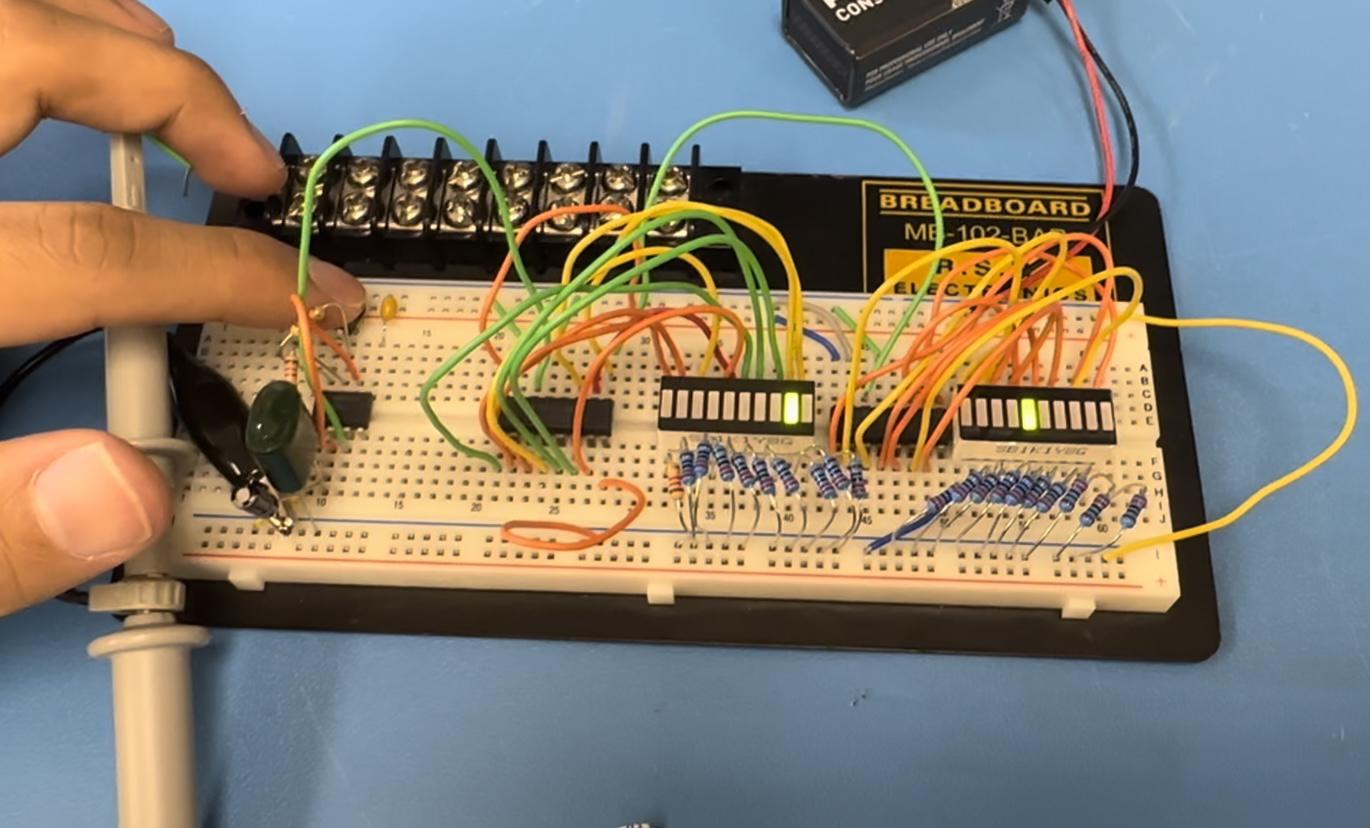 Simple Led Roulette Simulator 3 Steps Instructables - 4K Ocean Photos for Desktop