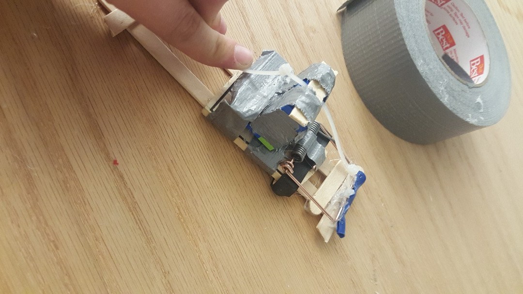 Mousetrap Robot Claw 6 Steps Instructables - Retina Ocean Patterns for Desktop