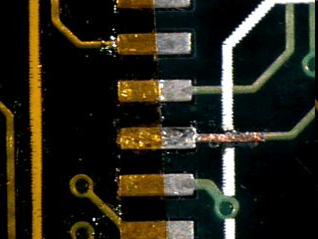 Soldering Repairing Damaged Via Pad Electrical Engineering Stack - City Backgrounds - Professional 4K Collection