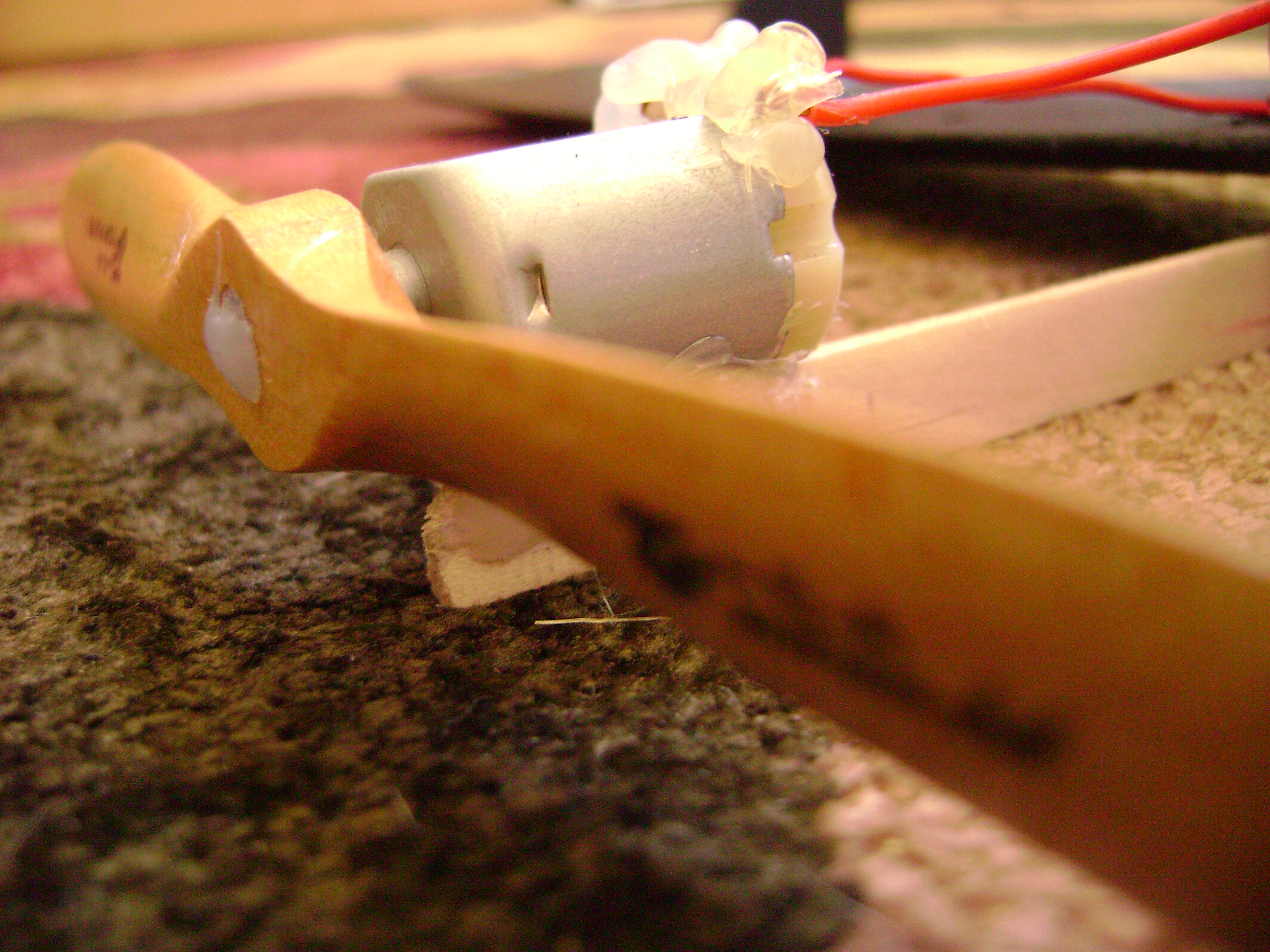 Biplane 4 Steps Instructables - Creative Light Background - Mobile