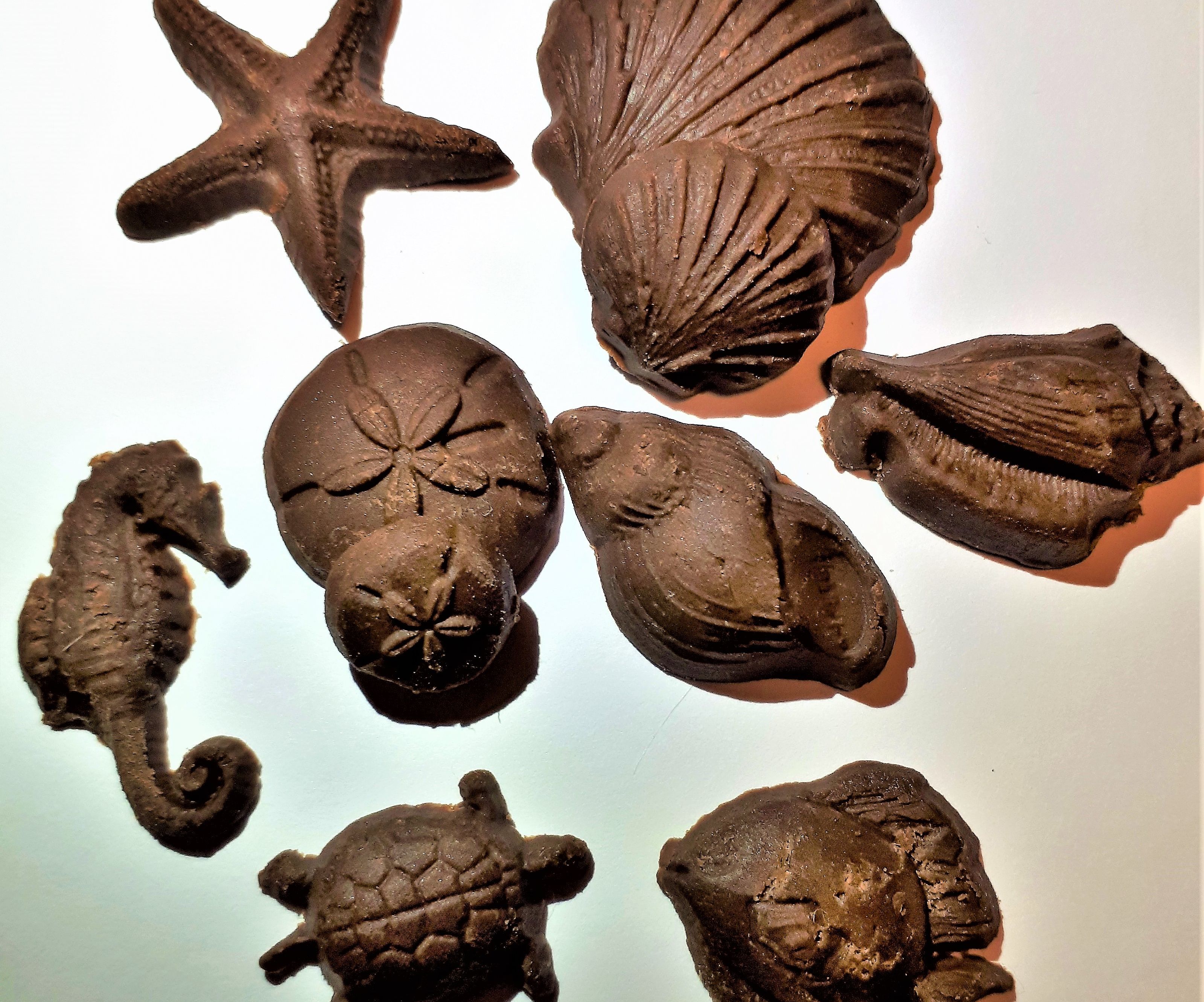 Chocolate Clay 4 Steps Instructables - Ocean Texture Collection - 8K Quality