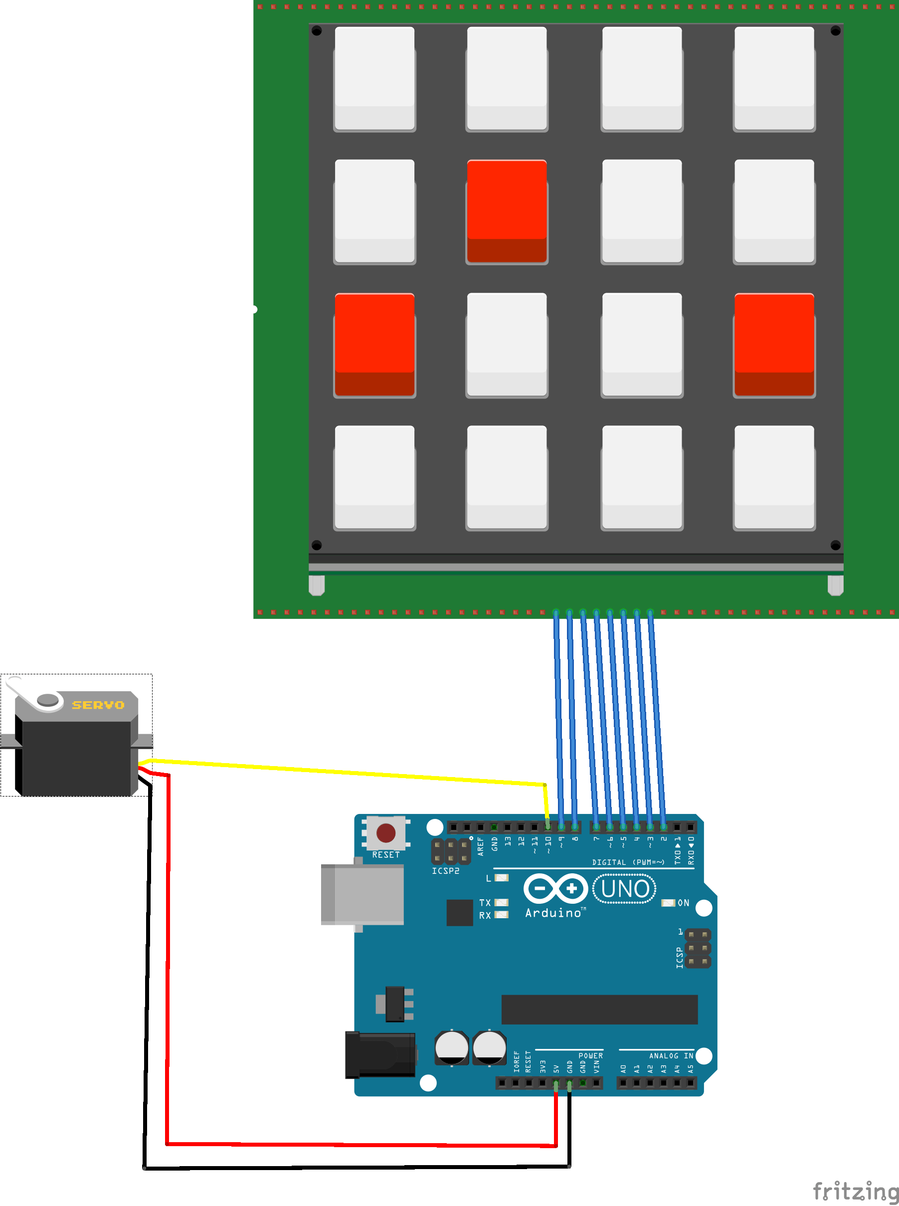 Servo Positioning 3 Steps Instructables - 4K Landscape Illustrations for Desktop