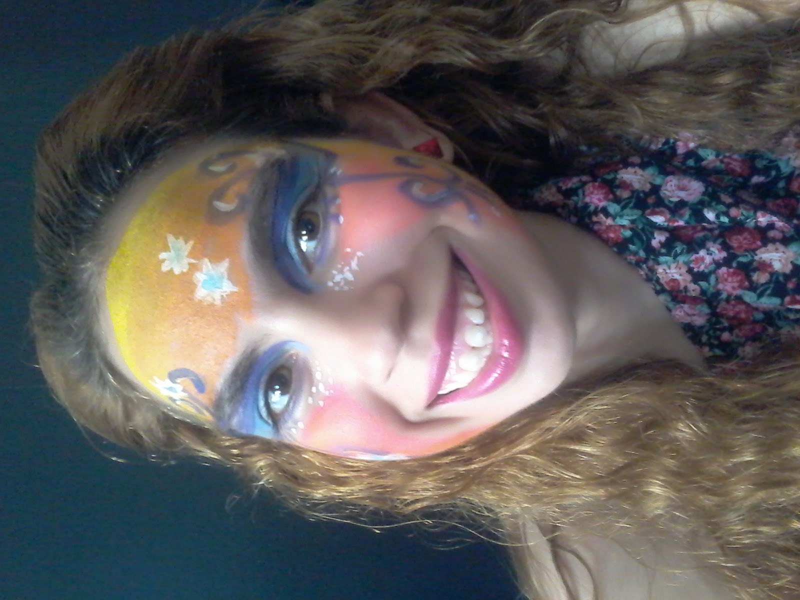 Hippiefacepaint Hippyfacepaint Lovefacepaint Peacefacepaint - Modern Minimal Illustration - Desktop