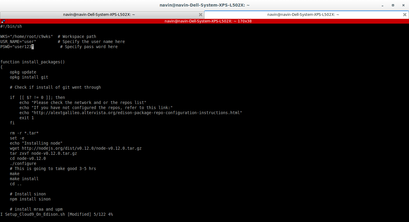 Cloud 9 Ide On Intel Edison 3 Steps Instructables - Best Gradient Wallpapers in Full HD