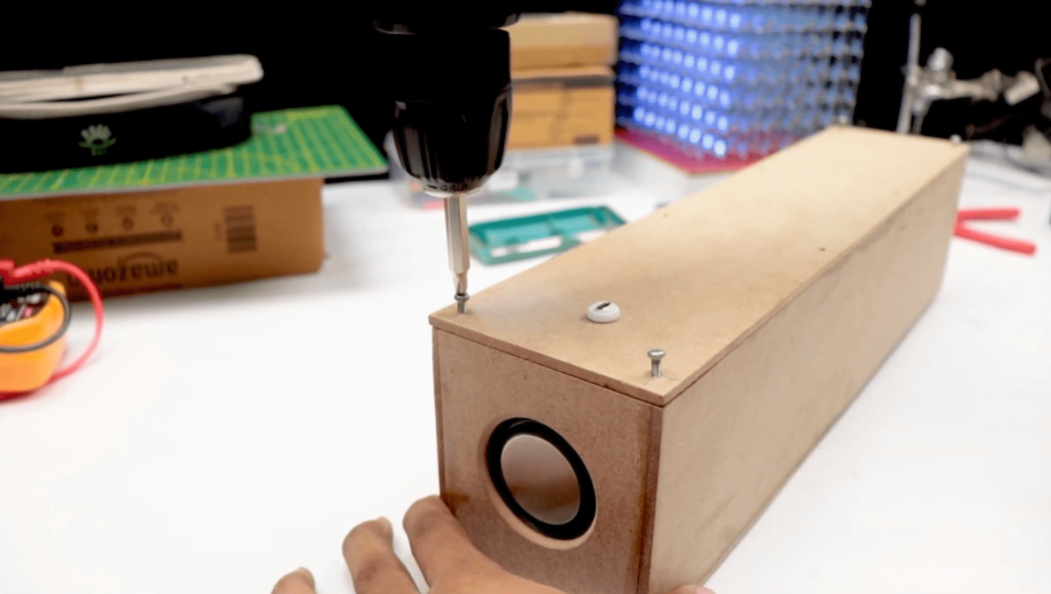 Diy Boombox 3 Steps Instructables - Dark Patterns - Perfect Retina Collection