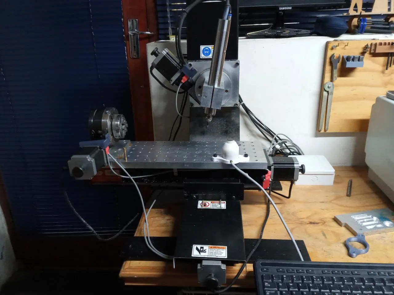 5 Axis Minitech Mill Mach3 To Linuxcnc Conversion 18 Steps With