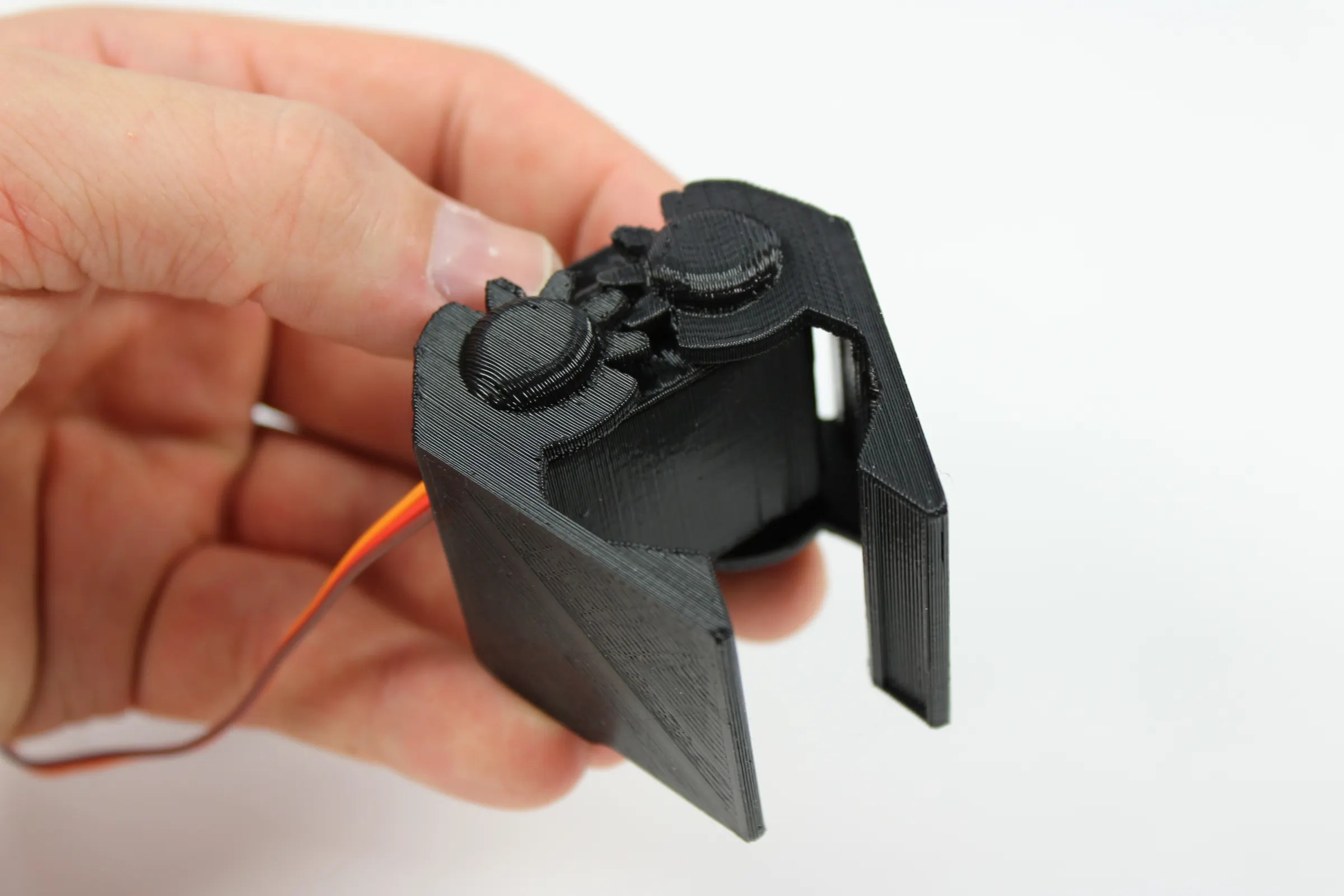 3d Printed Robot Gripper Littlebot Gripper 6 Steps With Pictures