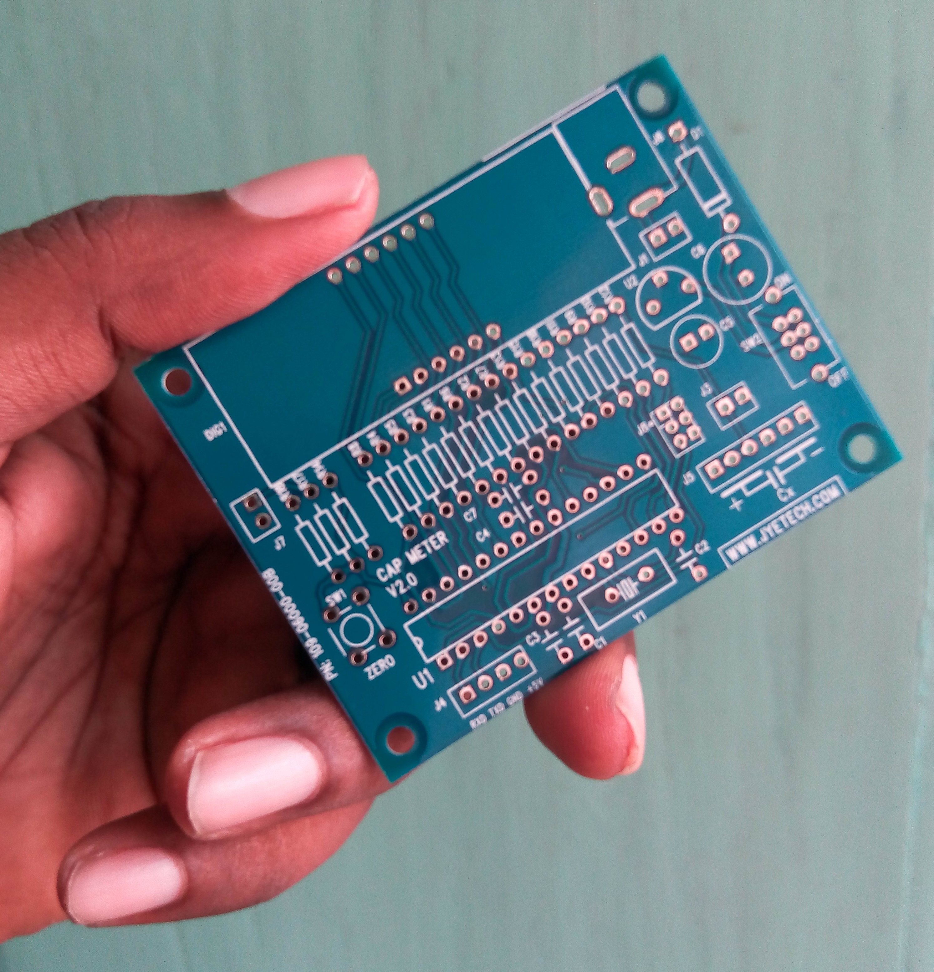 Capacitance Meter Diy Kit Dishantech Bd - Download Elegant Colorful Pattern | High Resolution