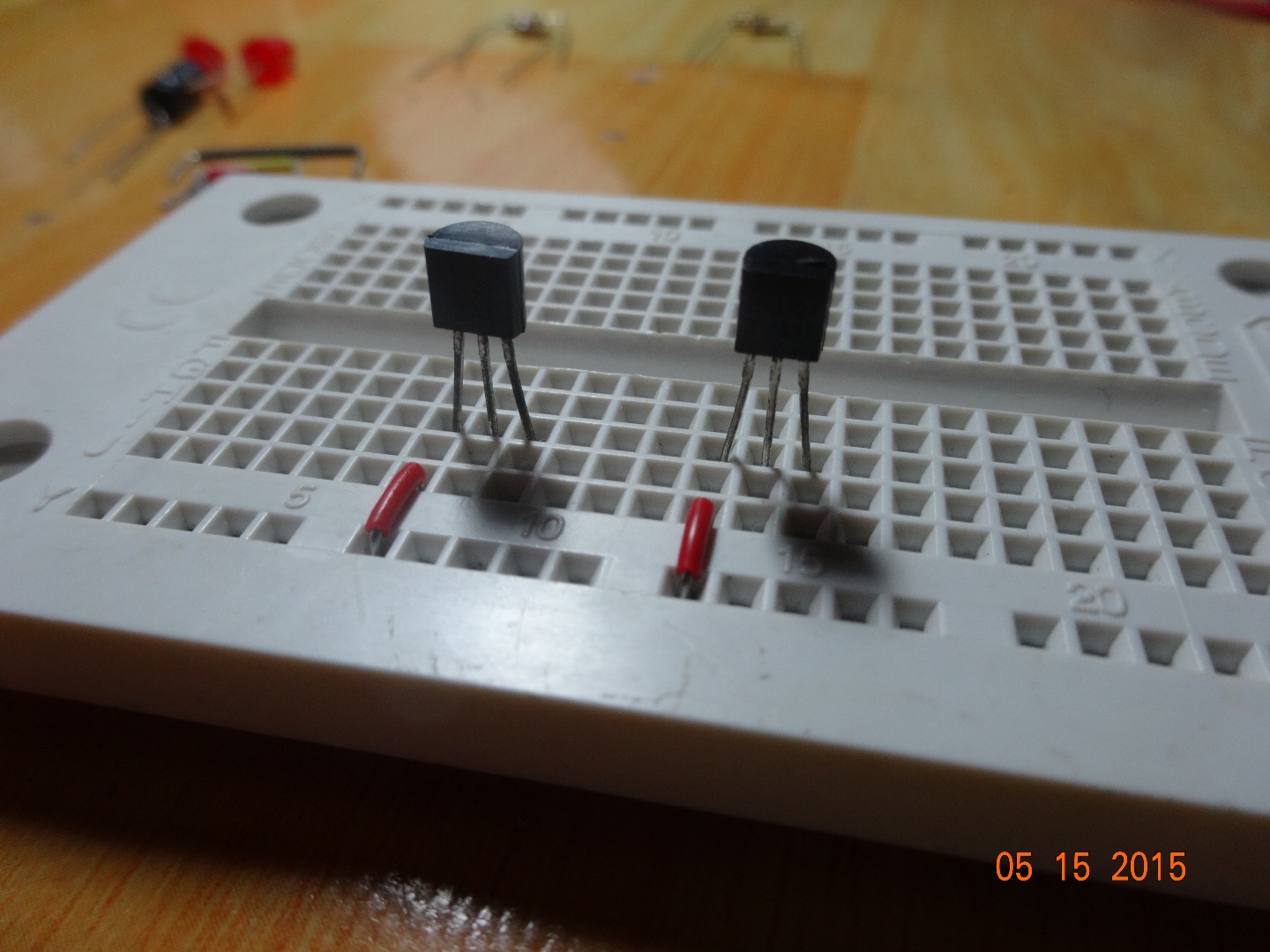 Dual Led Flasher Electronics Maker - Sunset Backgrounds - Artistic Retina Collection