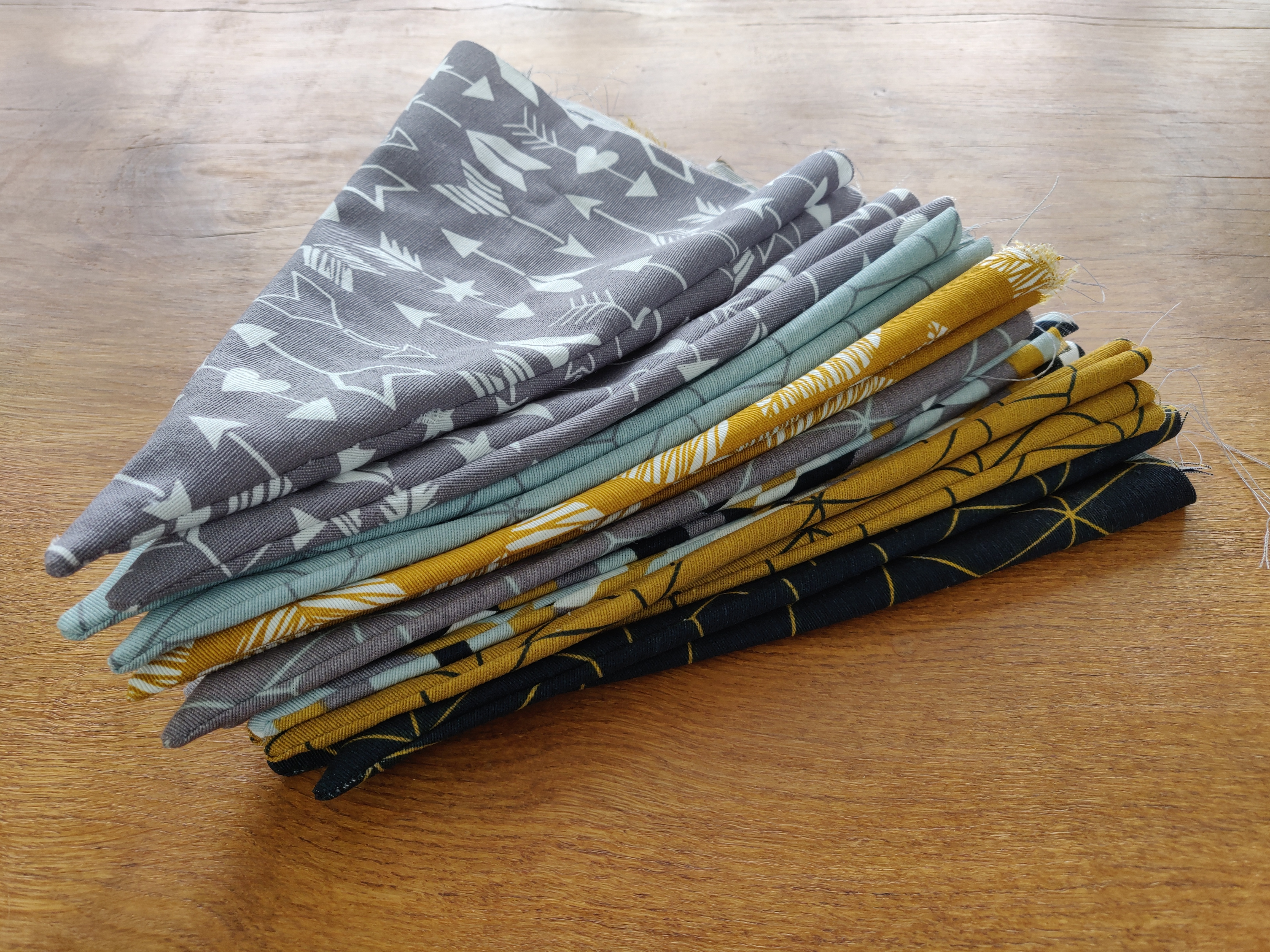 Diy Fabric Stringed Flags - Mountain Picture Collection - Retina Quality