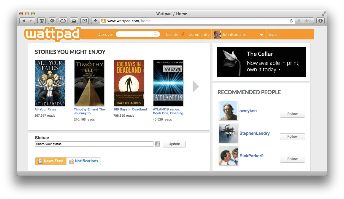 Book Writing With Wattpad 3 Steps Instructables