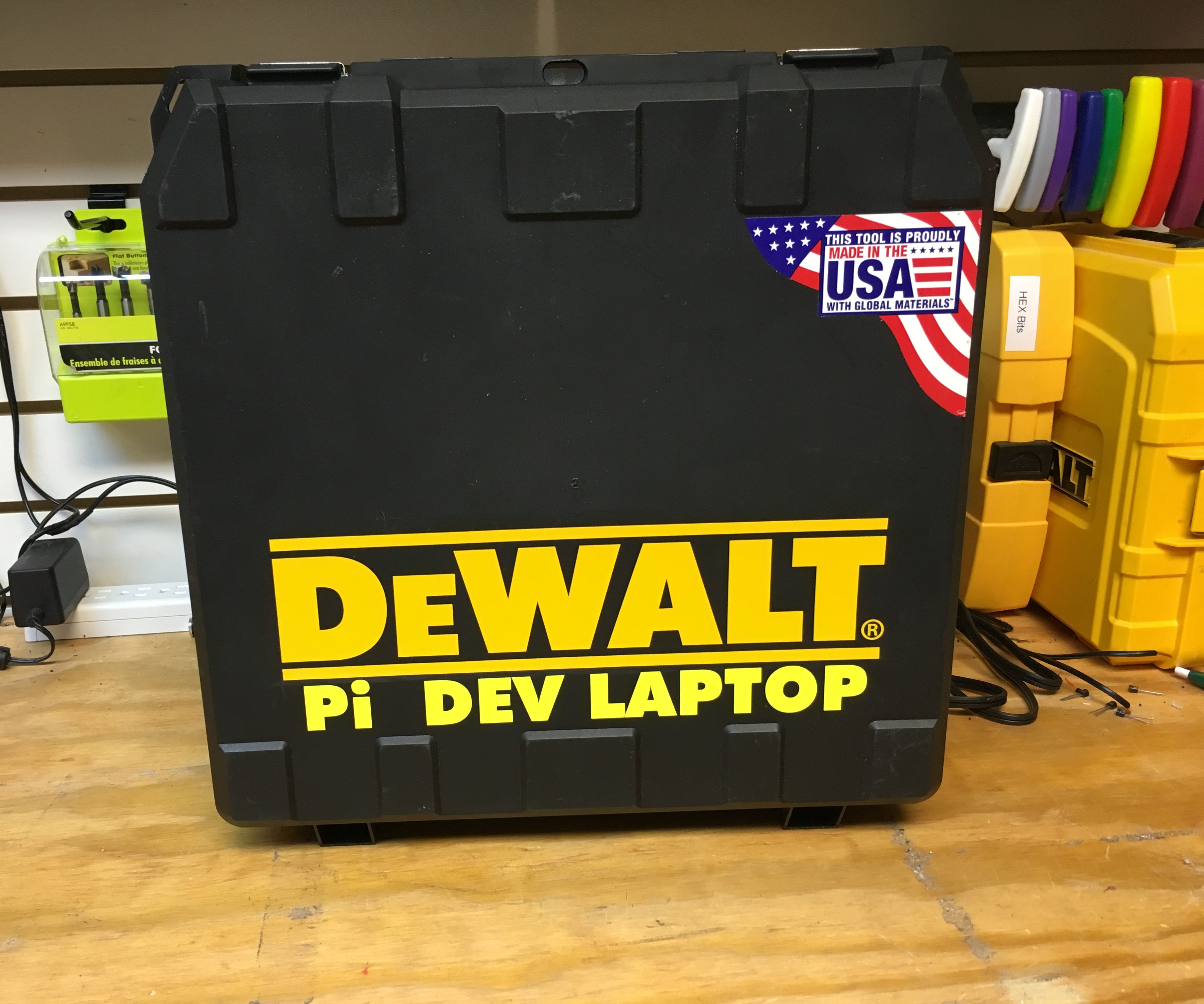 Dewalt Raspberry Pi Development Laptop - City Backgrounds - High Quality 8K Collection