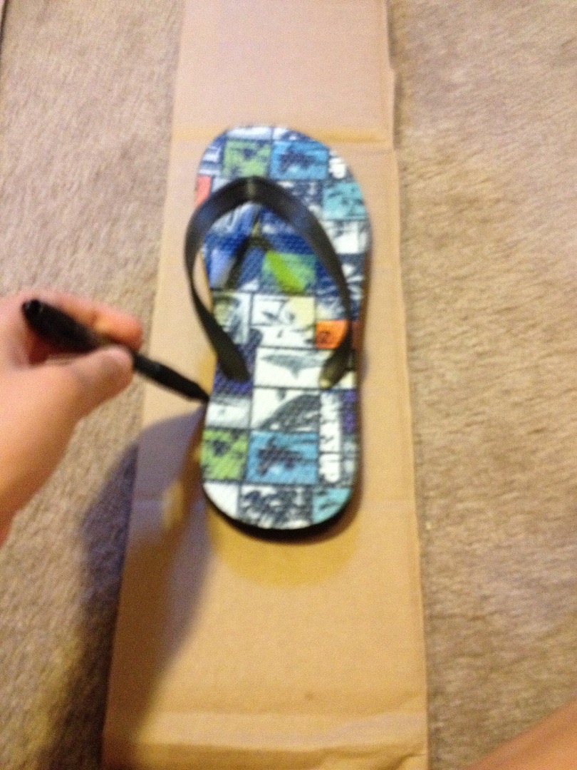 Cardboard Flip Flops 6 Steps Instructables - Download Artistic Abstract Design | Mobile