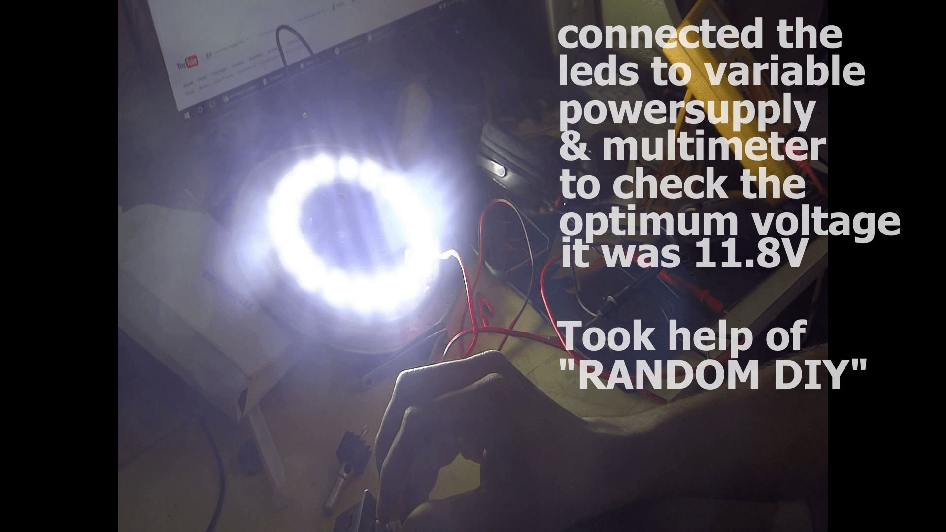 Powerful White Led Ring 7 Steps Instructables - Gradient Textures - Creative 4K Collection