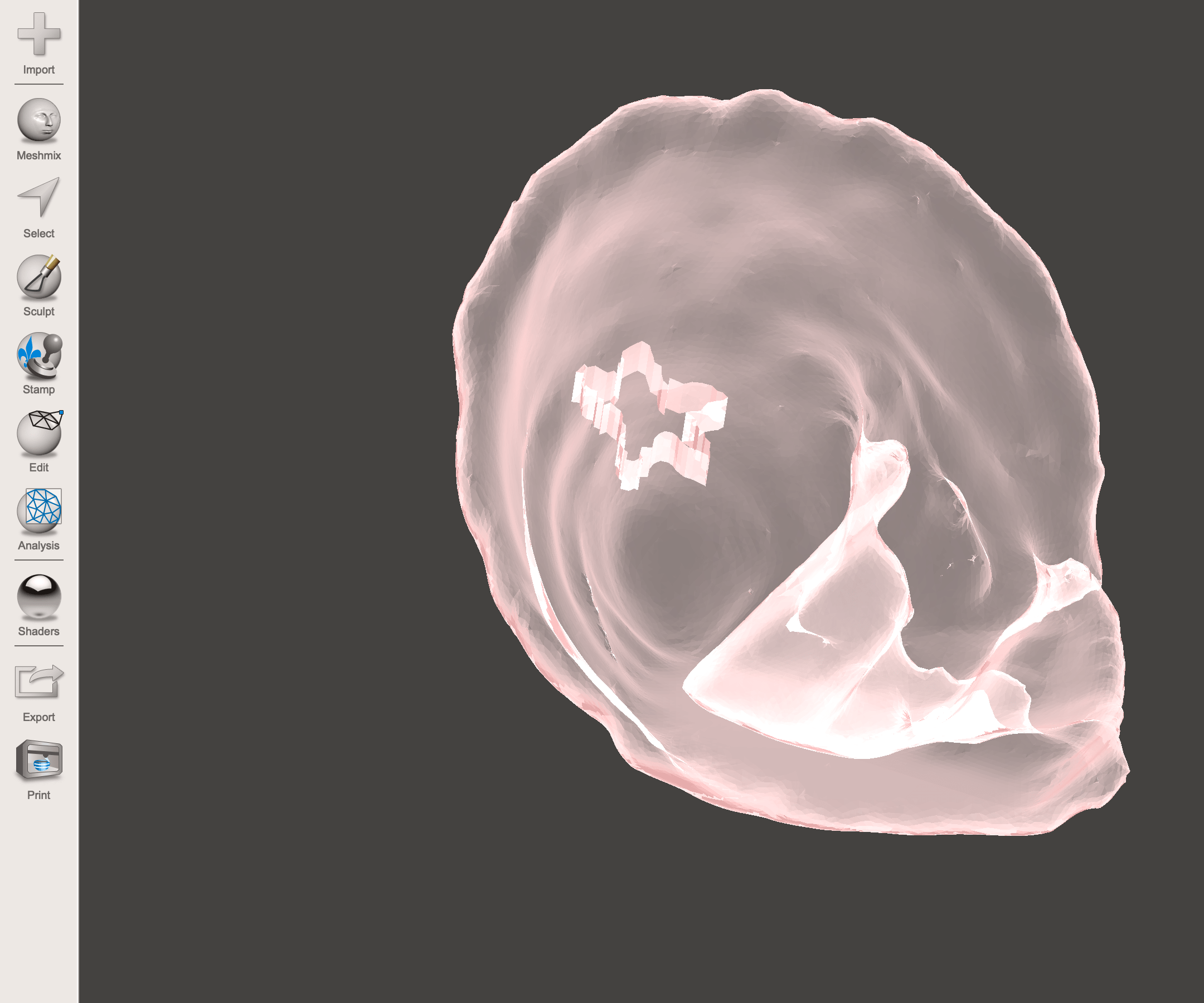 Remeshing In 3d Scanning - Mountain Pattern Collection - 8K Quality