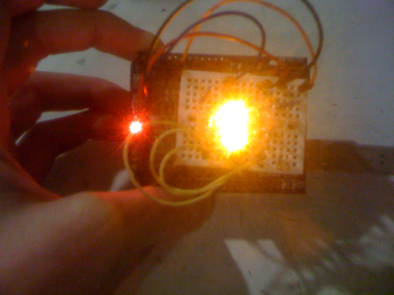 Laser Triggered Countdown 5 Steps Instructables - Elegant Mountain Photo - Retina