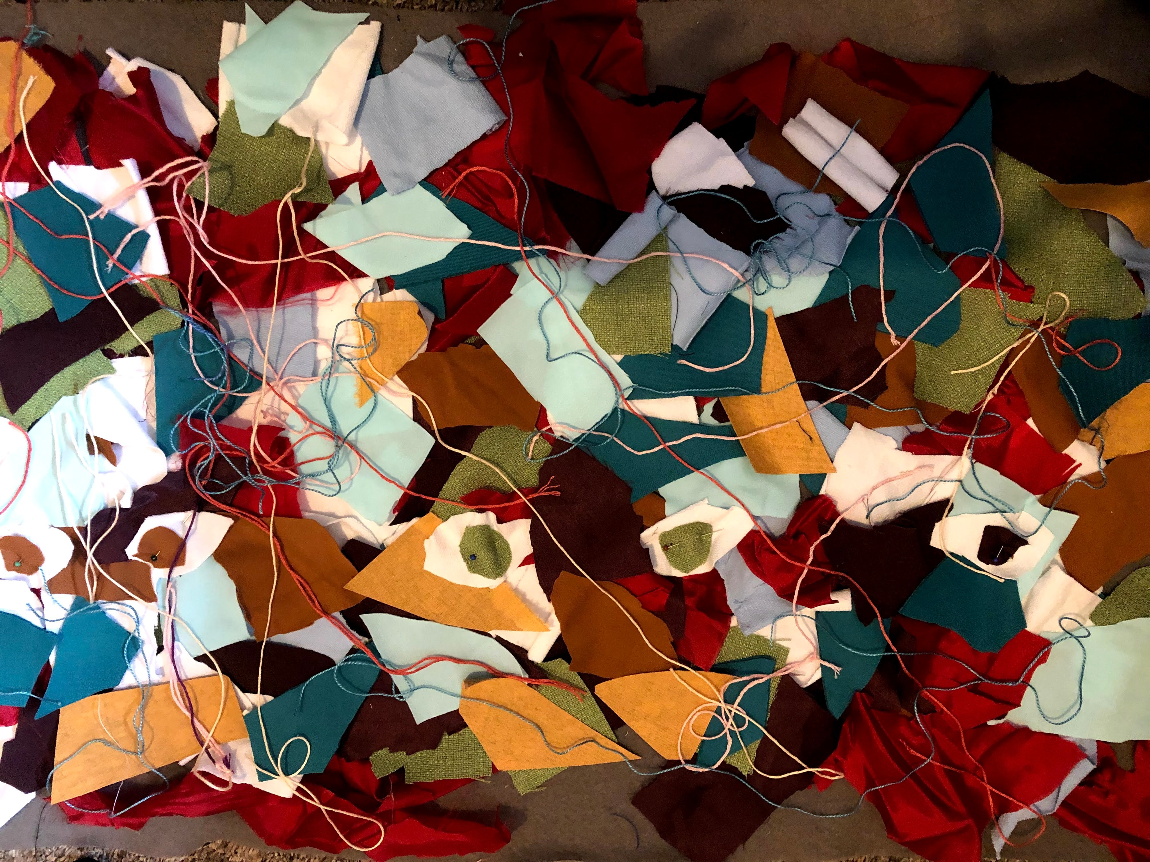 Abstract Scrap Shutterbug - 4K Sunset Patterns for Desktop