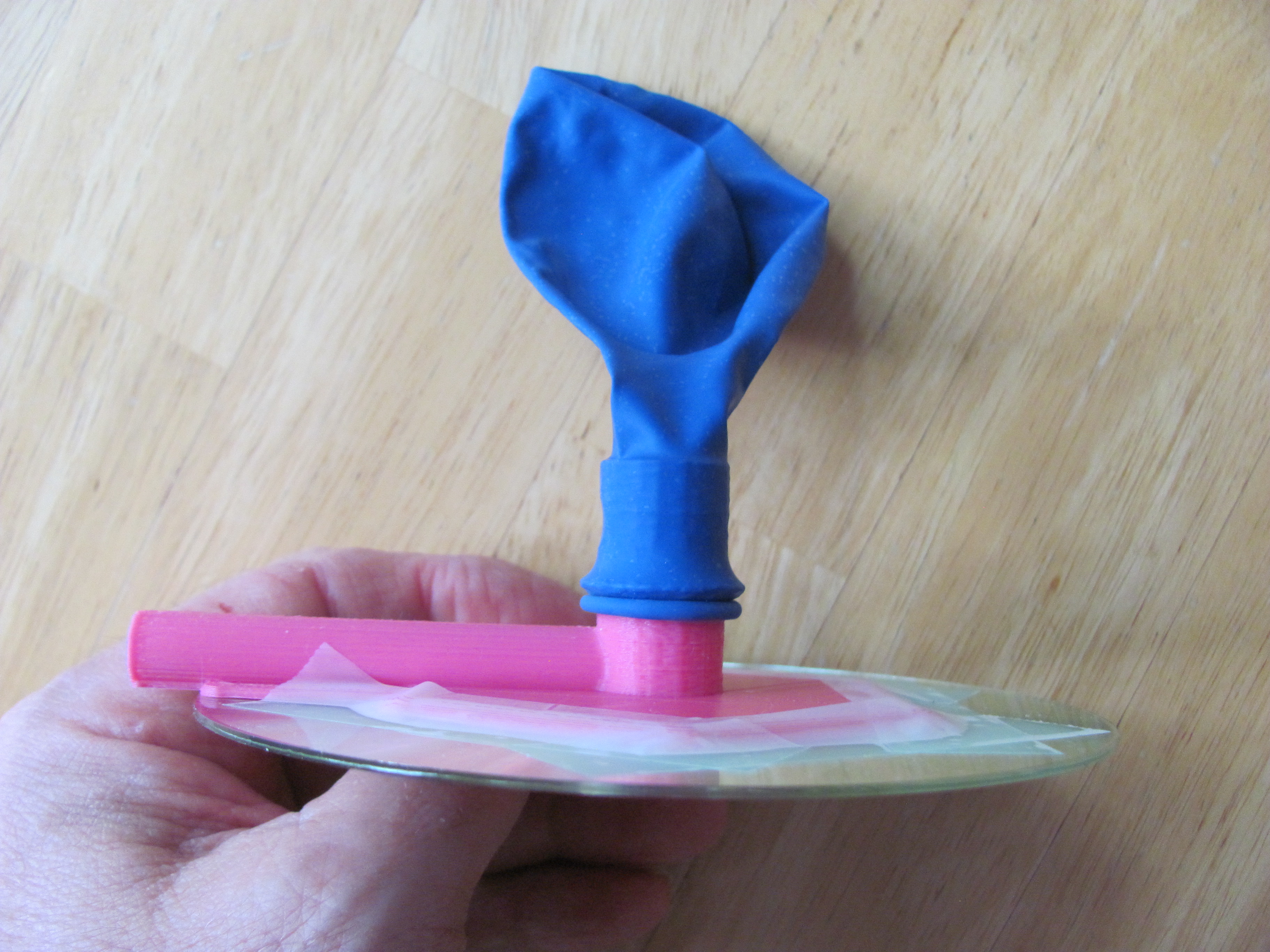 Balloon Powered Hovercraft Fab Science - Amazing Sunset Pattern - Full HD