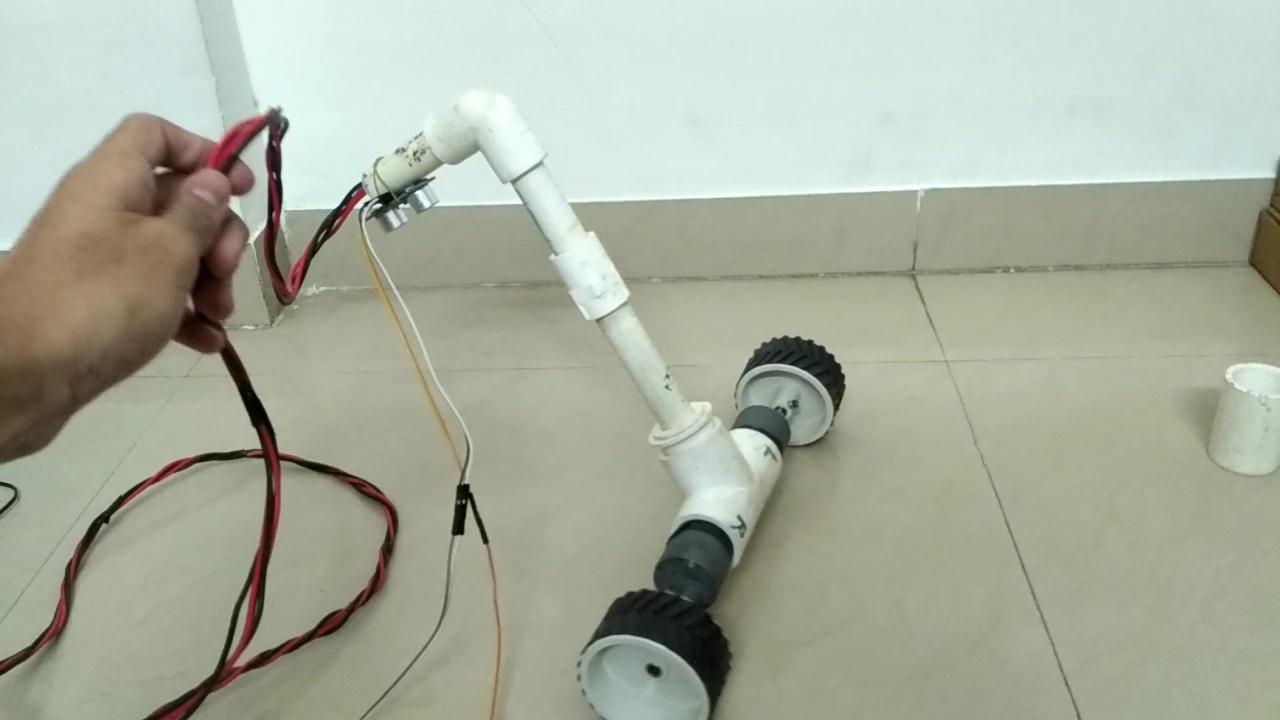 Wheeled Self Balancing Robot With Arduino Uno L293d Ultrasonic - Elegant Space Illustration - 4K