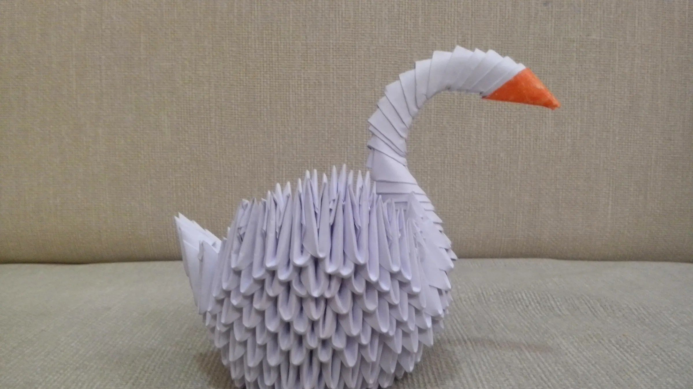 3d Origami Swan 12 Steps Instructables