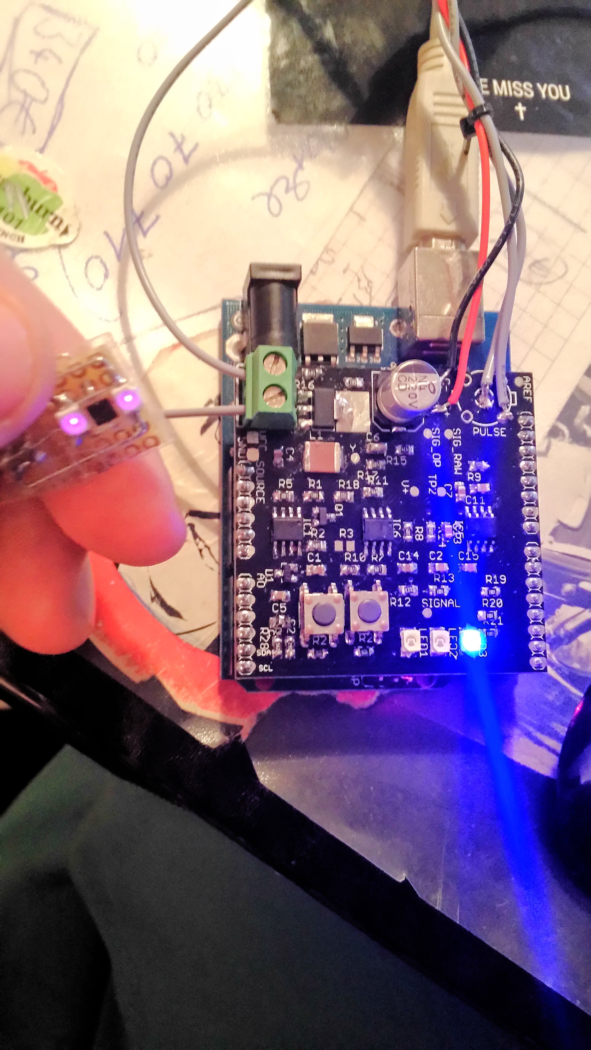 Pulse Sensor Led Lamp 4 Steps Instructables - Best Gradient Textures in Desktop