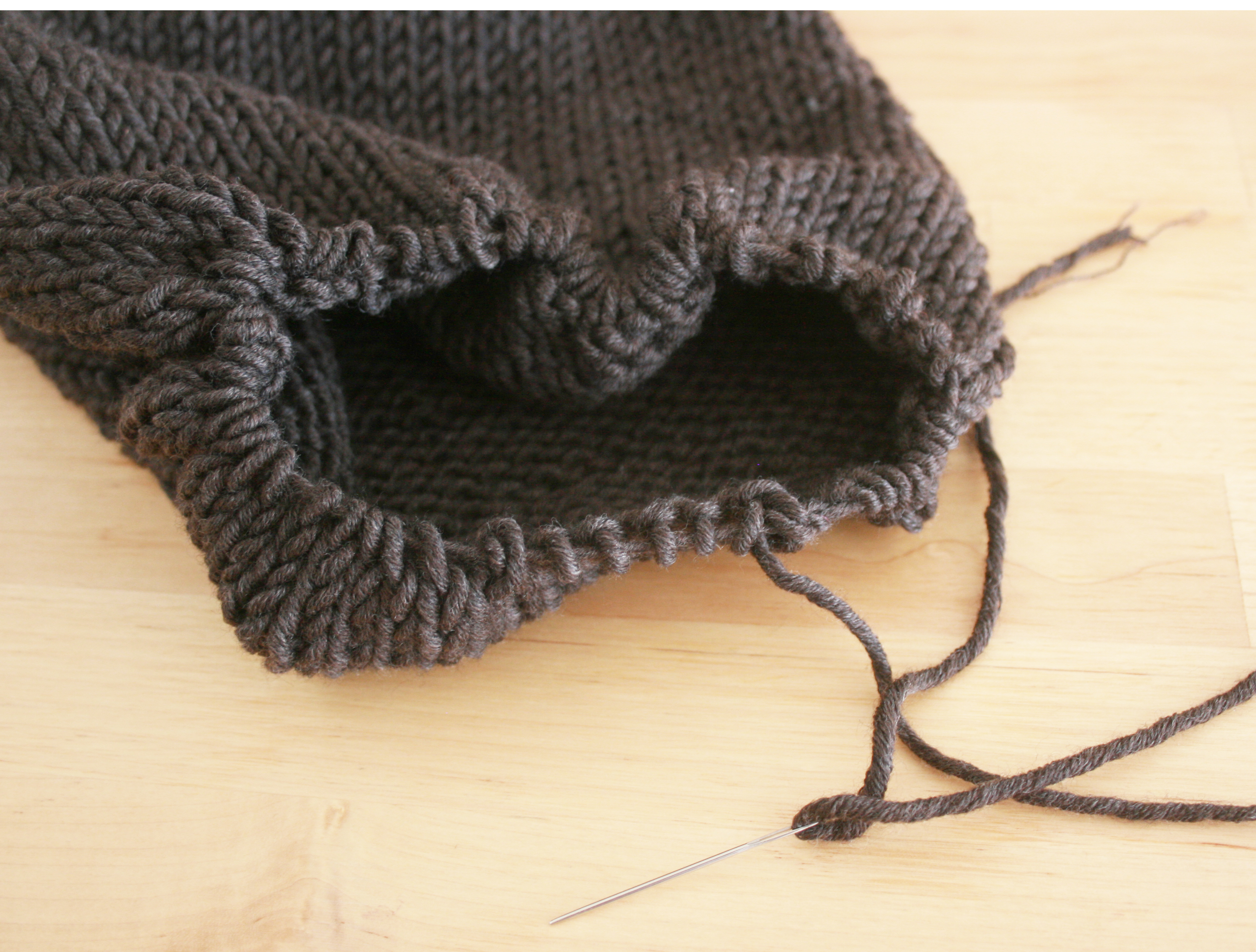 Easy Knit Hat Pattern 8 Steps With Pictures Instructables - Stunning Mountain Illustration - HD