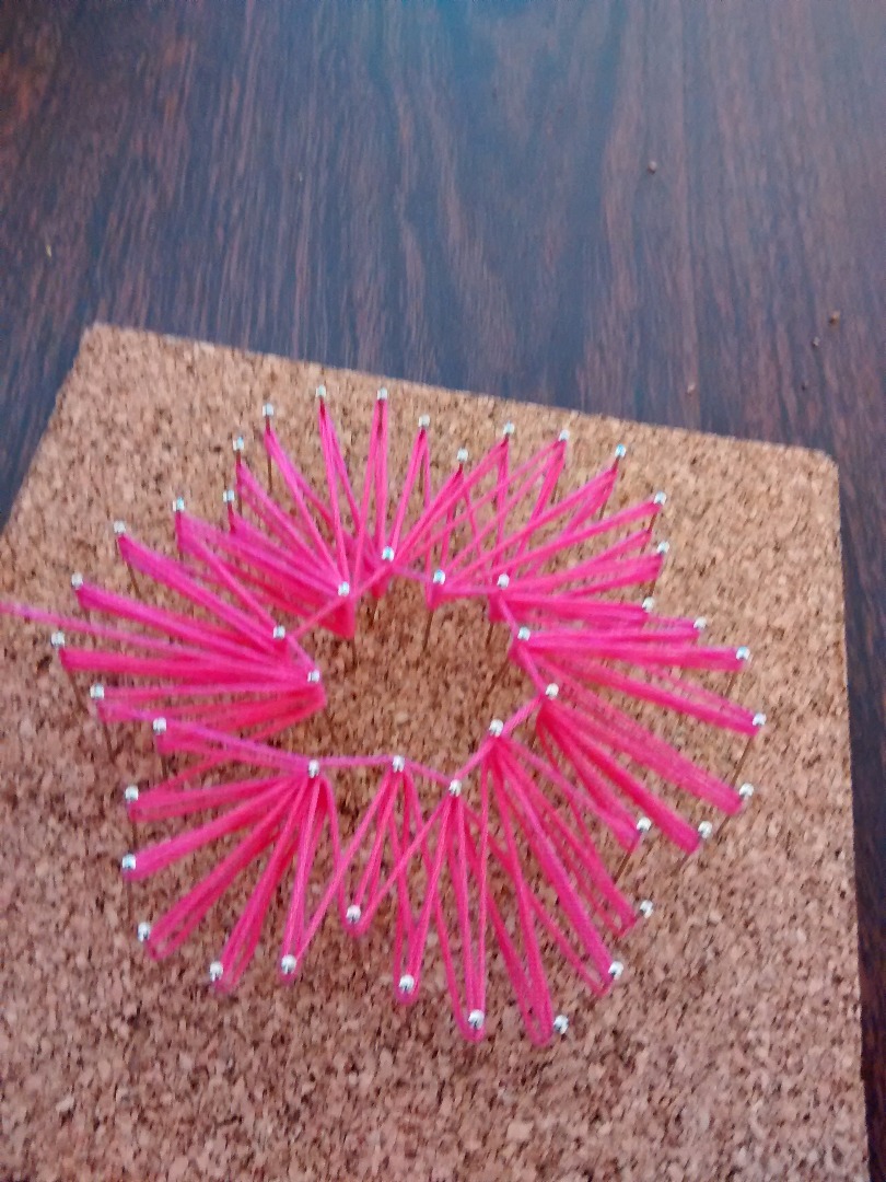 Easy String Art Diy 6 Steps With Pictures Instructables - Premium Vintage Pattern Gallery - HD