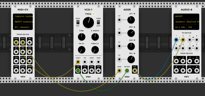 Making Your First Sound In Vcv Rack 4 Steps Instructables - Download Beautiful Abstract Illustration | Desktop