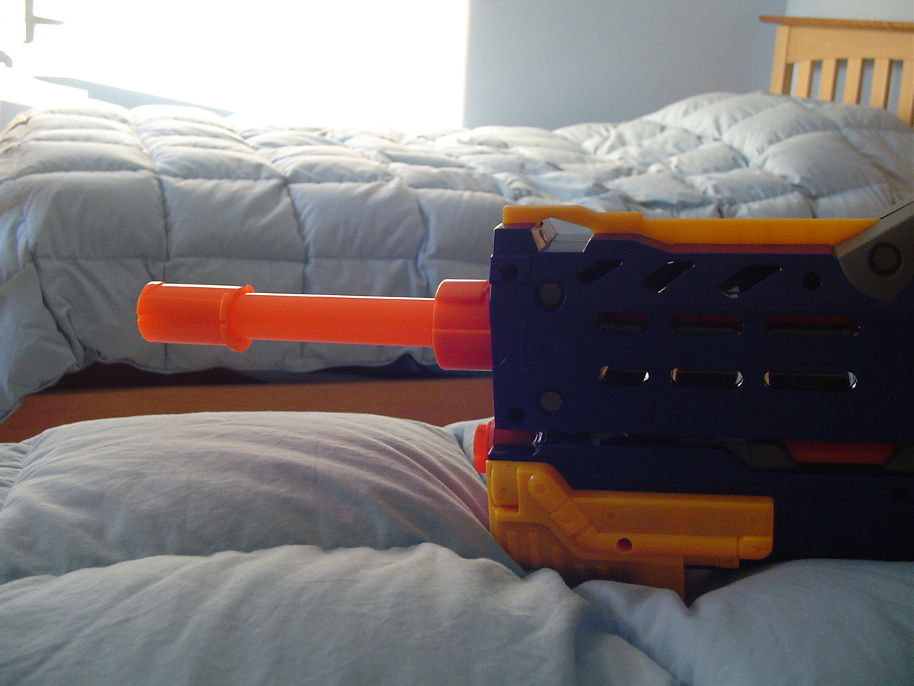 Nerf Longshot Integration Instructables - Modern Dark Texture - 4K