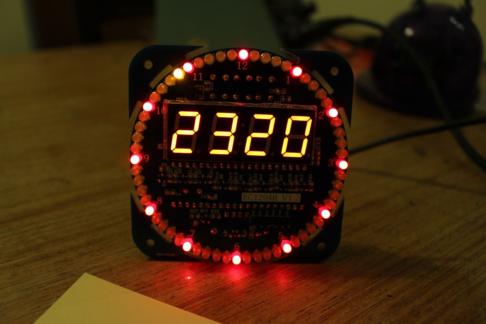 Bluetooth Clock 4 Steps Instructables - High Quality Mountain Wallpaper - High Resolution