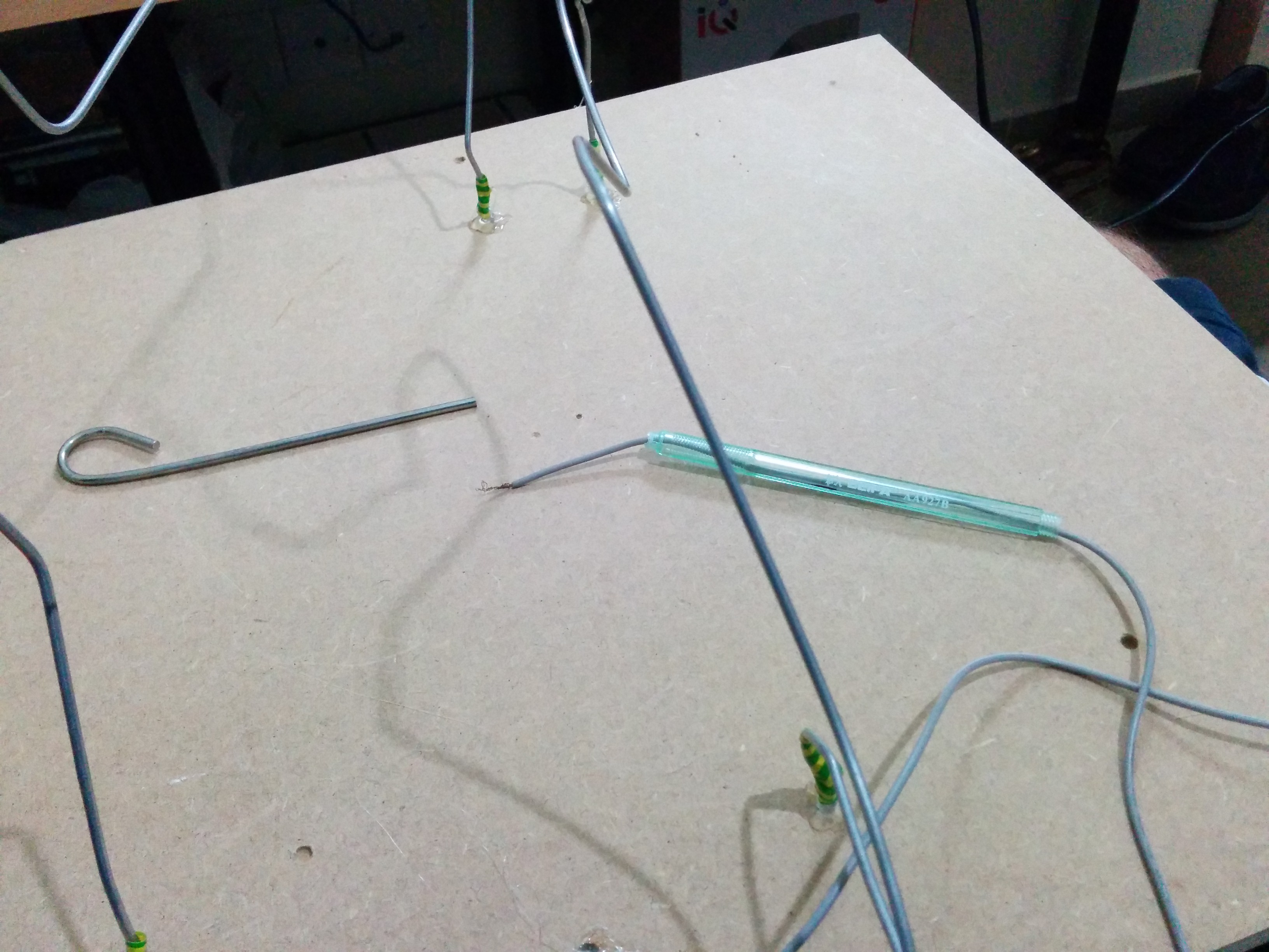 Simple Wire Loop Game 7 Steps With Pictures Instructables - Light Pattern Collection - Mobile Quality