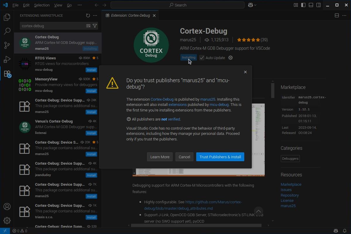 Cortex Debug Visual Studio Marketplace - Best Minimal Backgrounds in Desktop