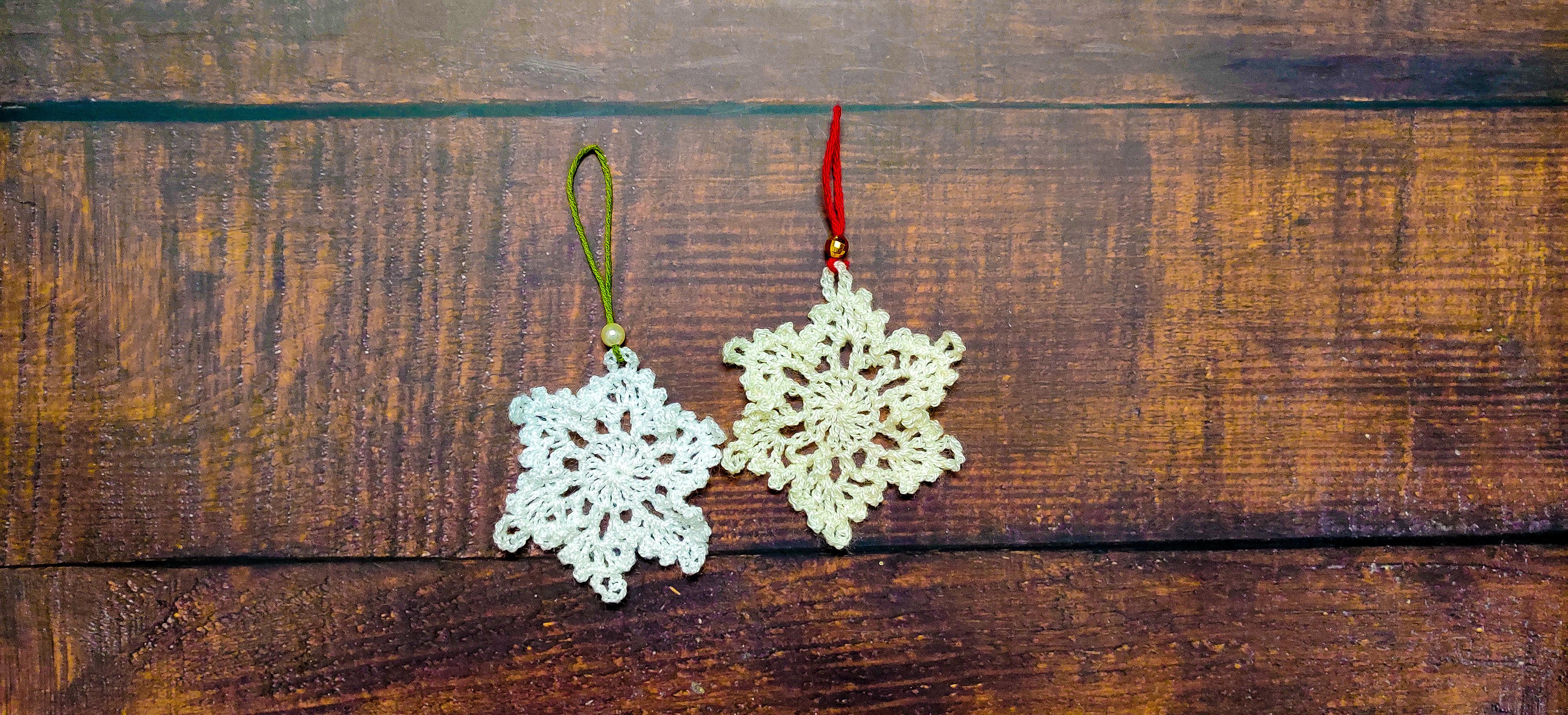 Easy Snowflake Ornament Tutorial Crochet Ideas - Classic Retina Landscape Patterns | Free Download