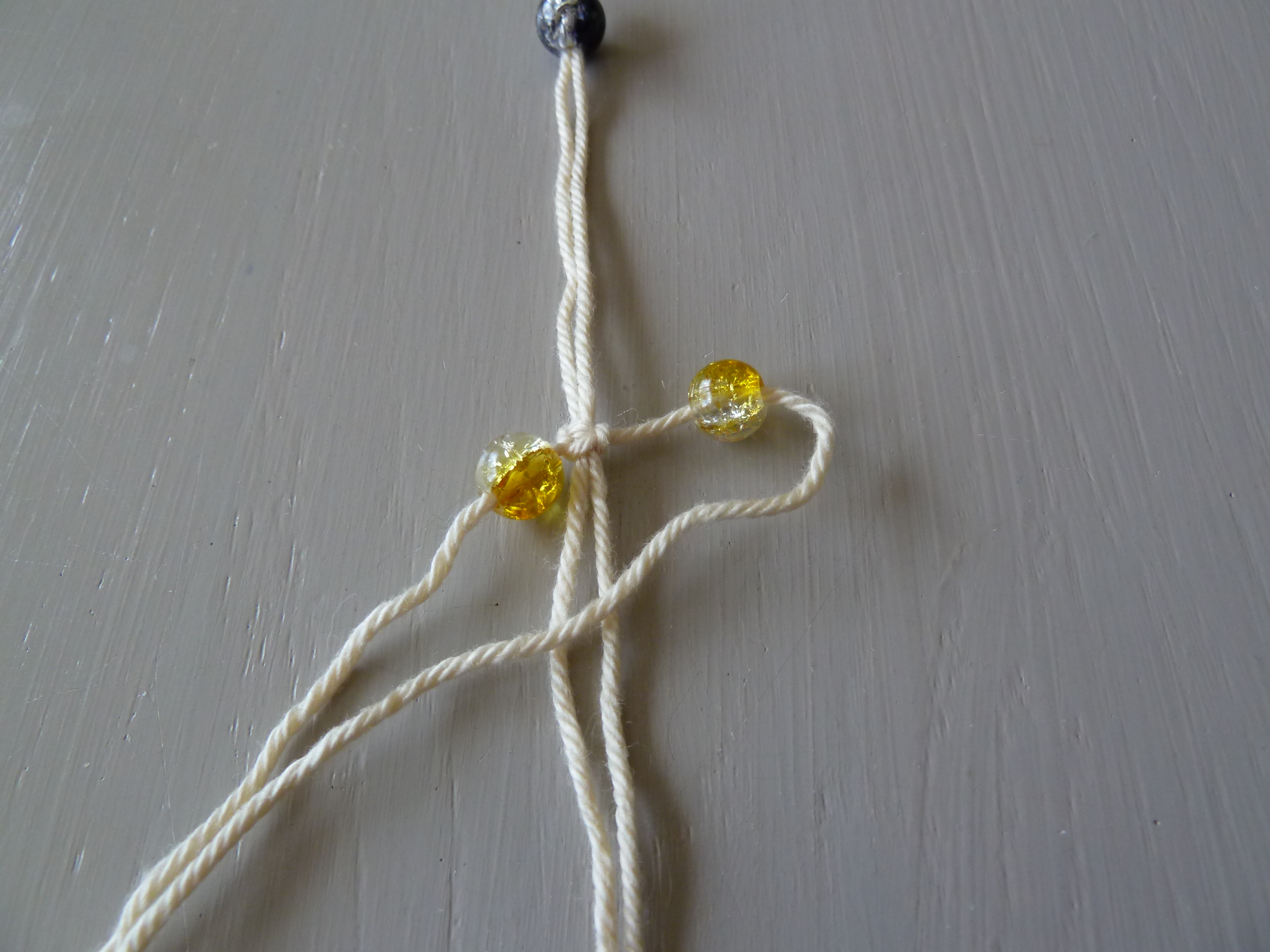 Beaded Macrame Bracelet 11 Steps With Pictures Instructables - Professional High Resolution Geometric Arts | Free Download