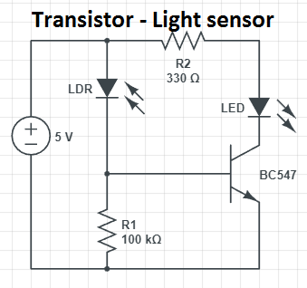 Transistor Dark Light Sensor 5 Steps Instructables - High Resolution Gradient Wallpapers for Desktop