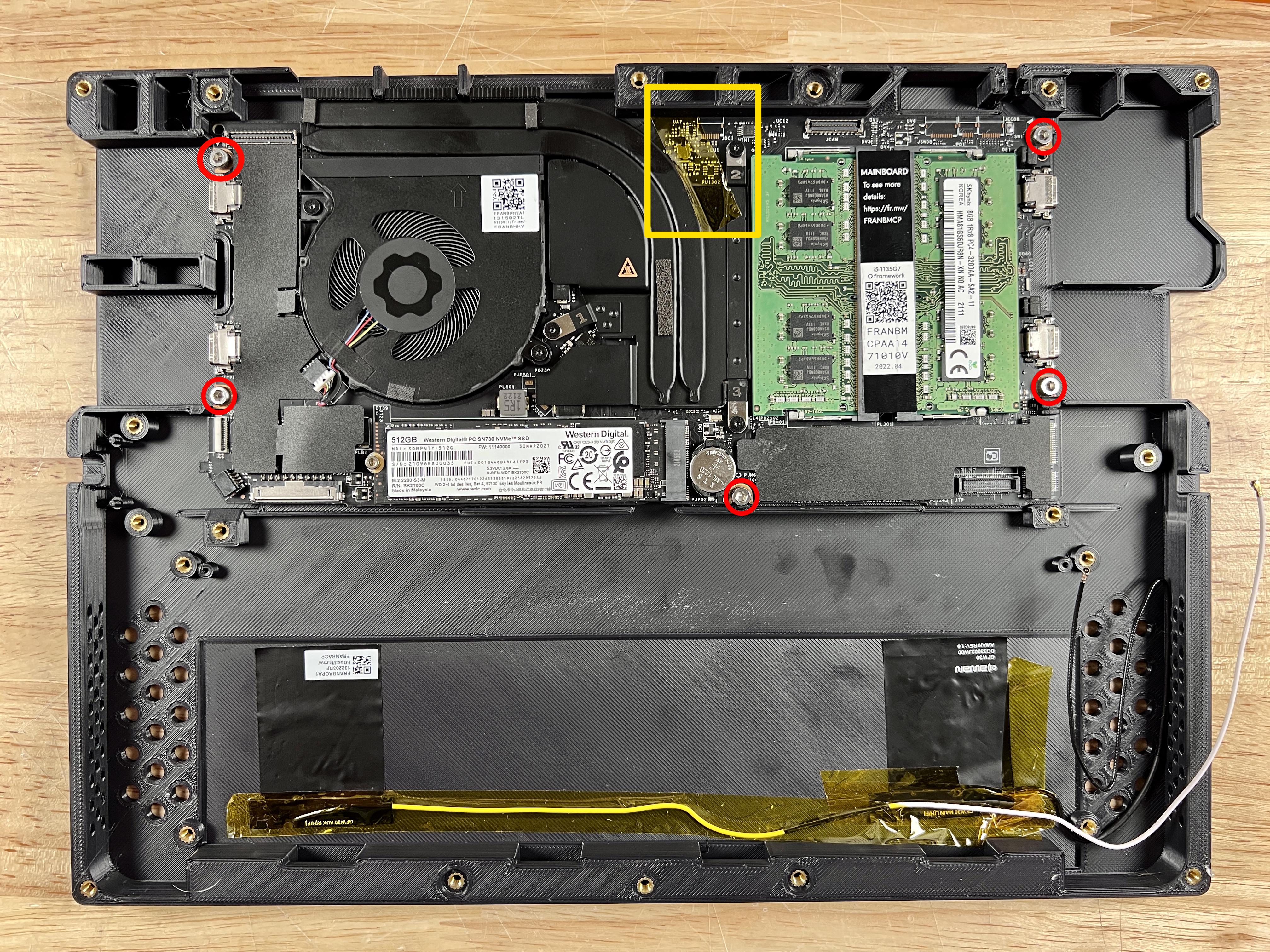 I Did It I Built A Framework Tablet Mainboard Framework Community - Premium Light Pattern Gallery - Full HD