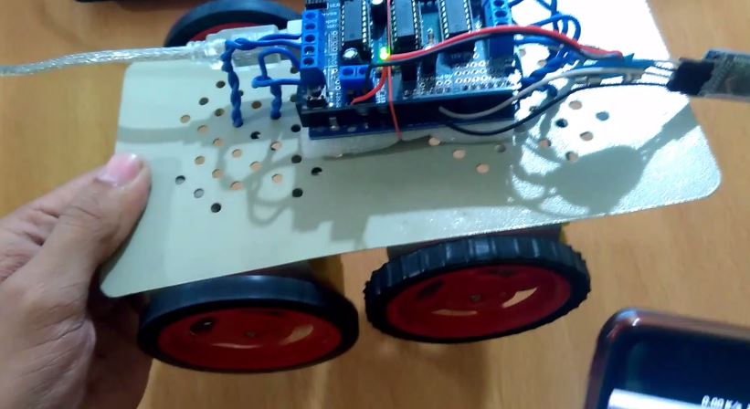 Arduino 4 Wheel Drive Bluetooth Rc Car Using Uno R3 Hc 05 And L293d - Download Incredible Colorful Picture | High Resolution