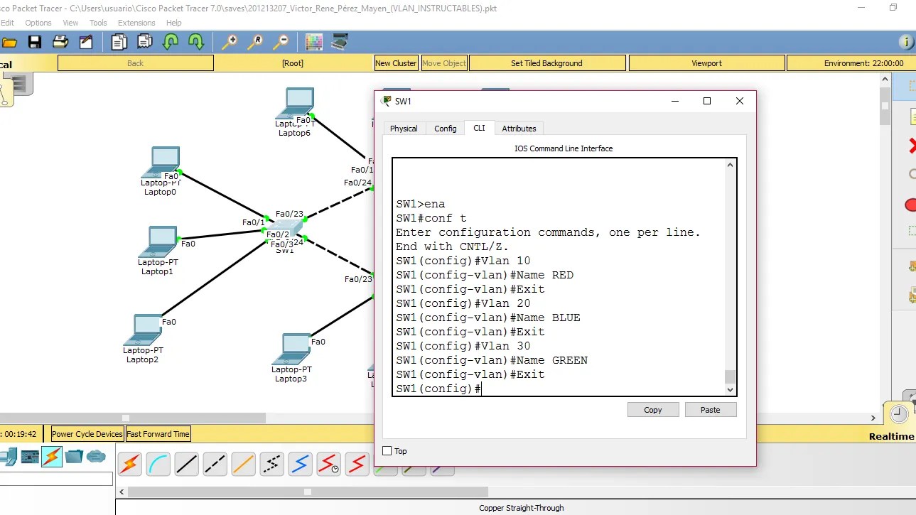 Configure Vlan In Cisco Packet Tracer 7 Steps Instructables