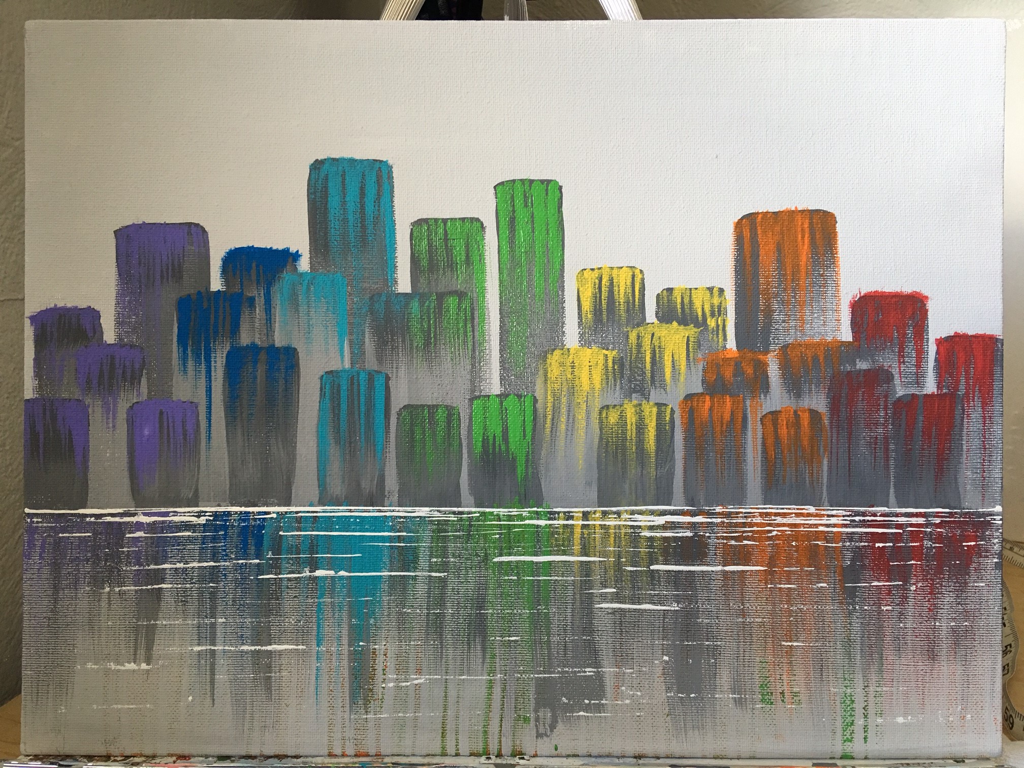 Cityscape Practice R Painting - HD Dark Designs for Desktop