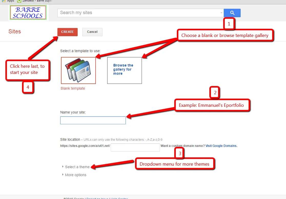 Eportfolio With Google Sites 8 Steps Instructables