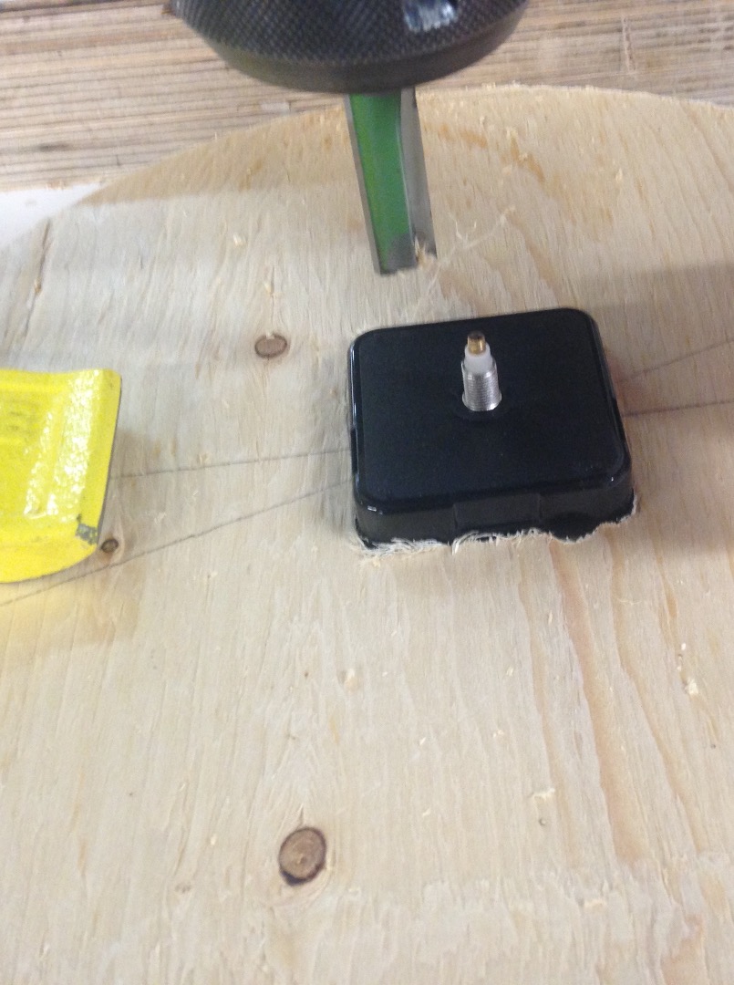 Wall Clock From Wood 4 Steps Instructables - Minimal Images - Amazing HD Collection