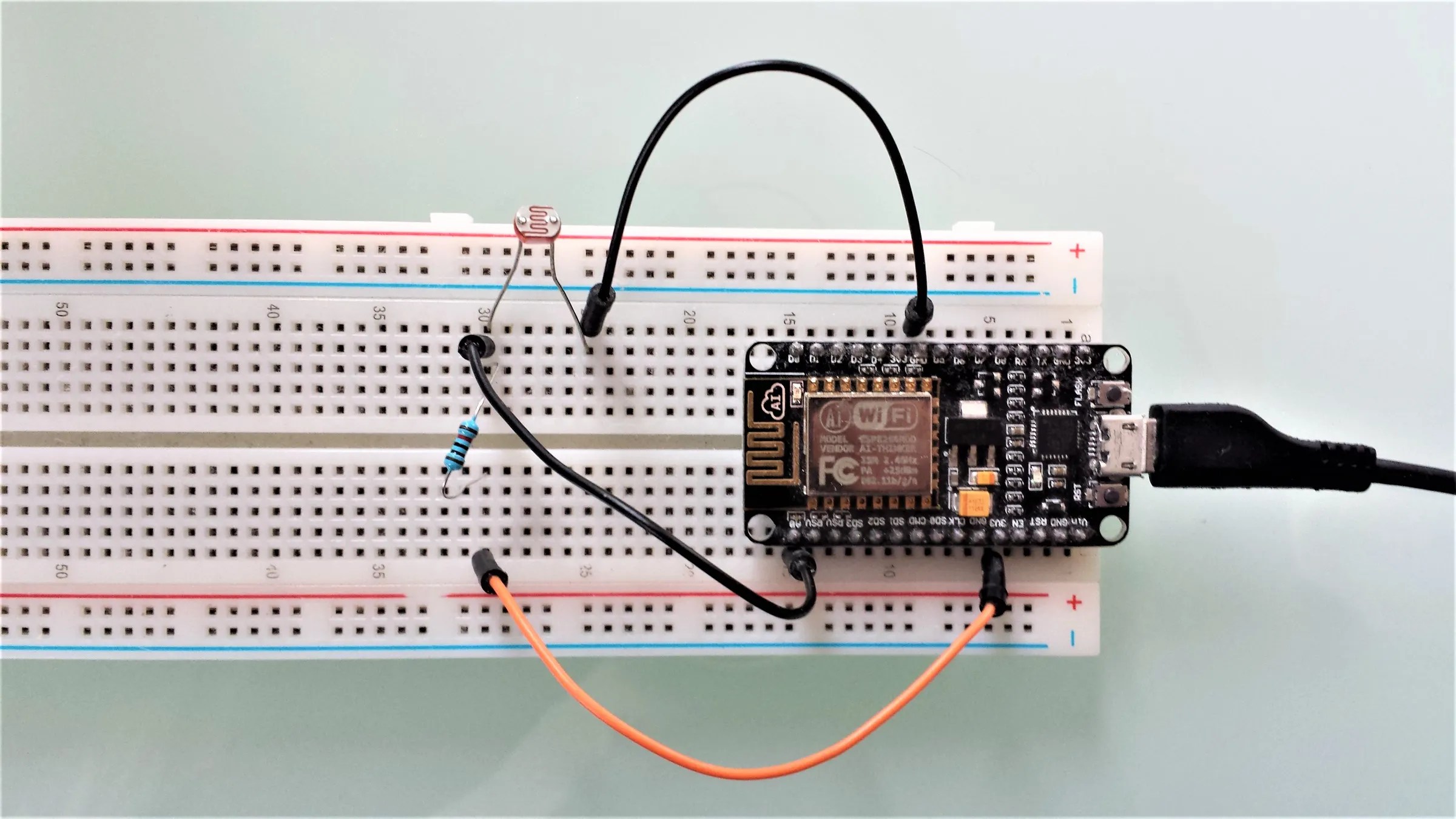 Esp8266 Light Sensor 4 Steps Instructables
