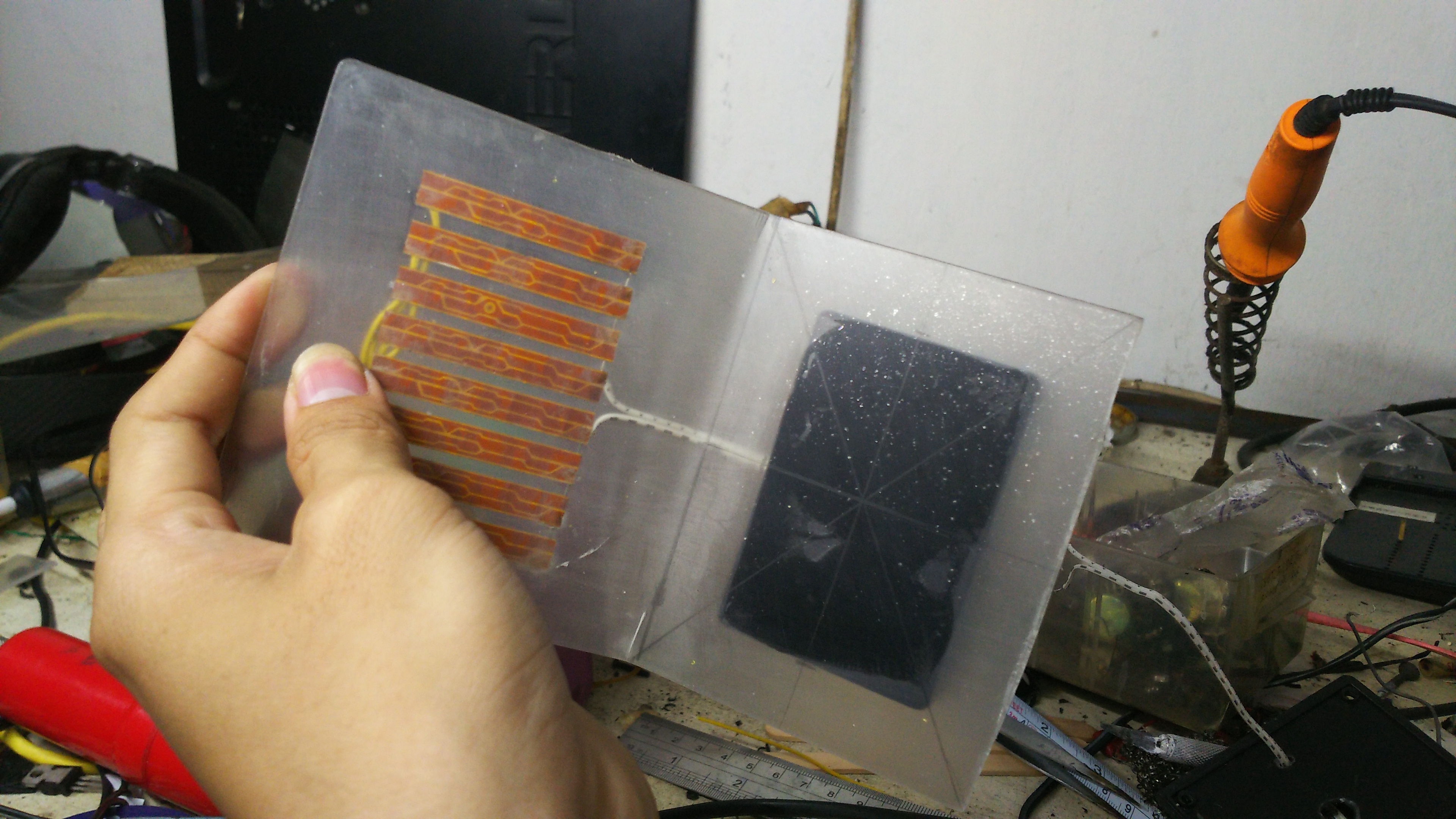 Simple 4 Minimalist Led Wall Light Instructables - Best Abstract Textures in Desktop