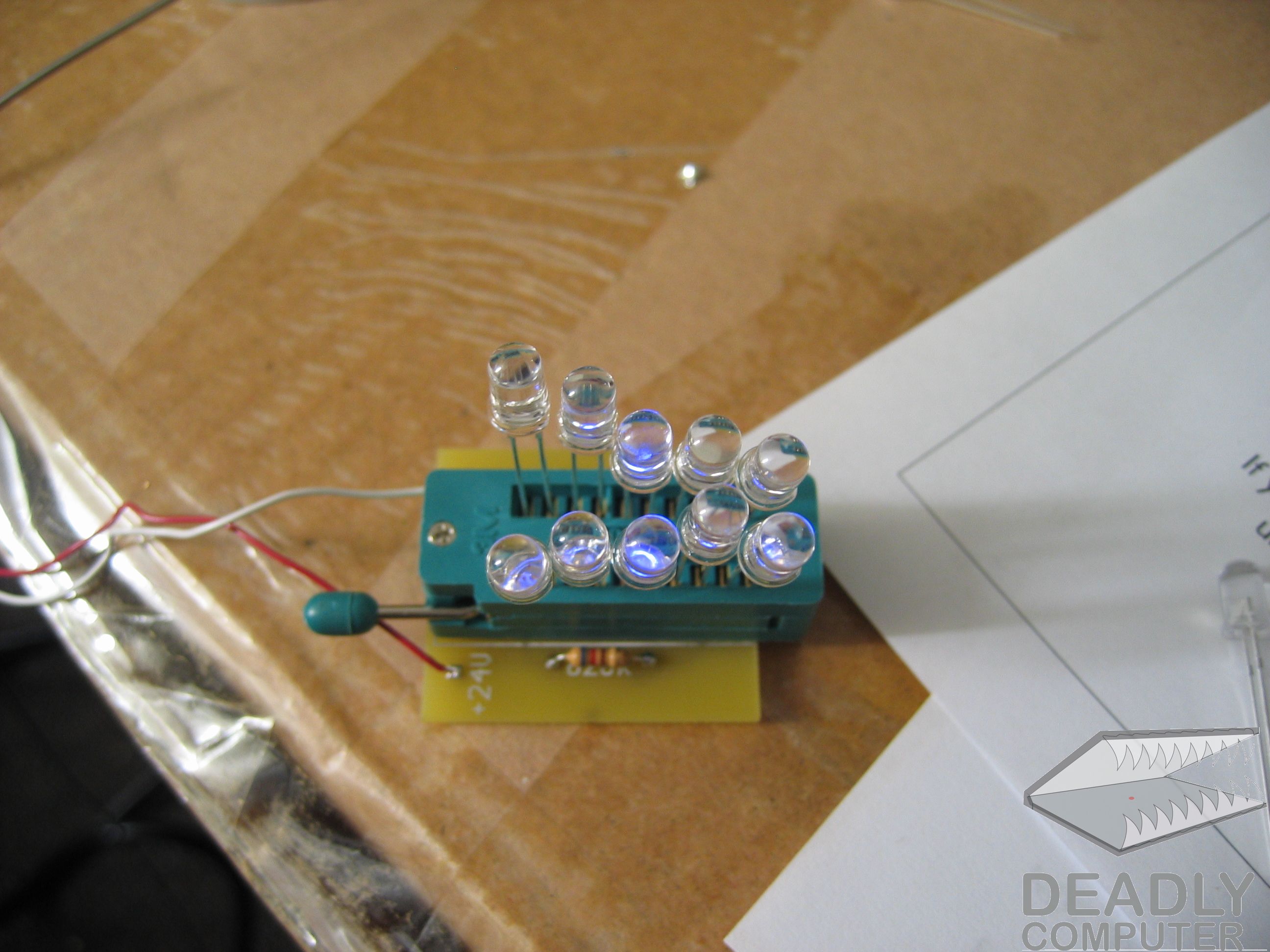 Interactive Led Table 14 Steps With Pictures Instructables - Artistic City Background - High Resolution