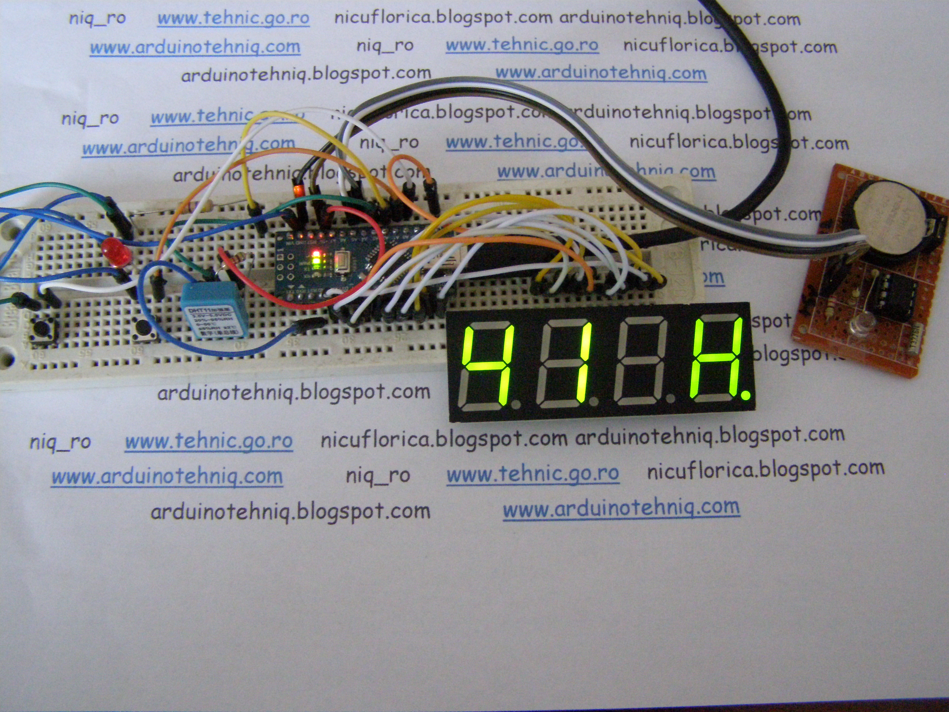 4 Digit Seven Segment Display Digital Clock 4 Steps Instructables - Gradient Arts - Perfect Ultra HD Collection